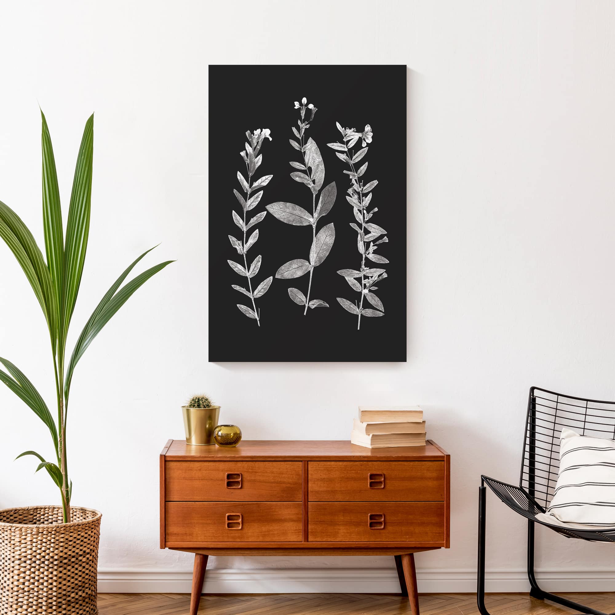 Designs Direct Pressed Flowers Canvas Wall Art