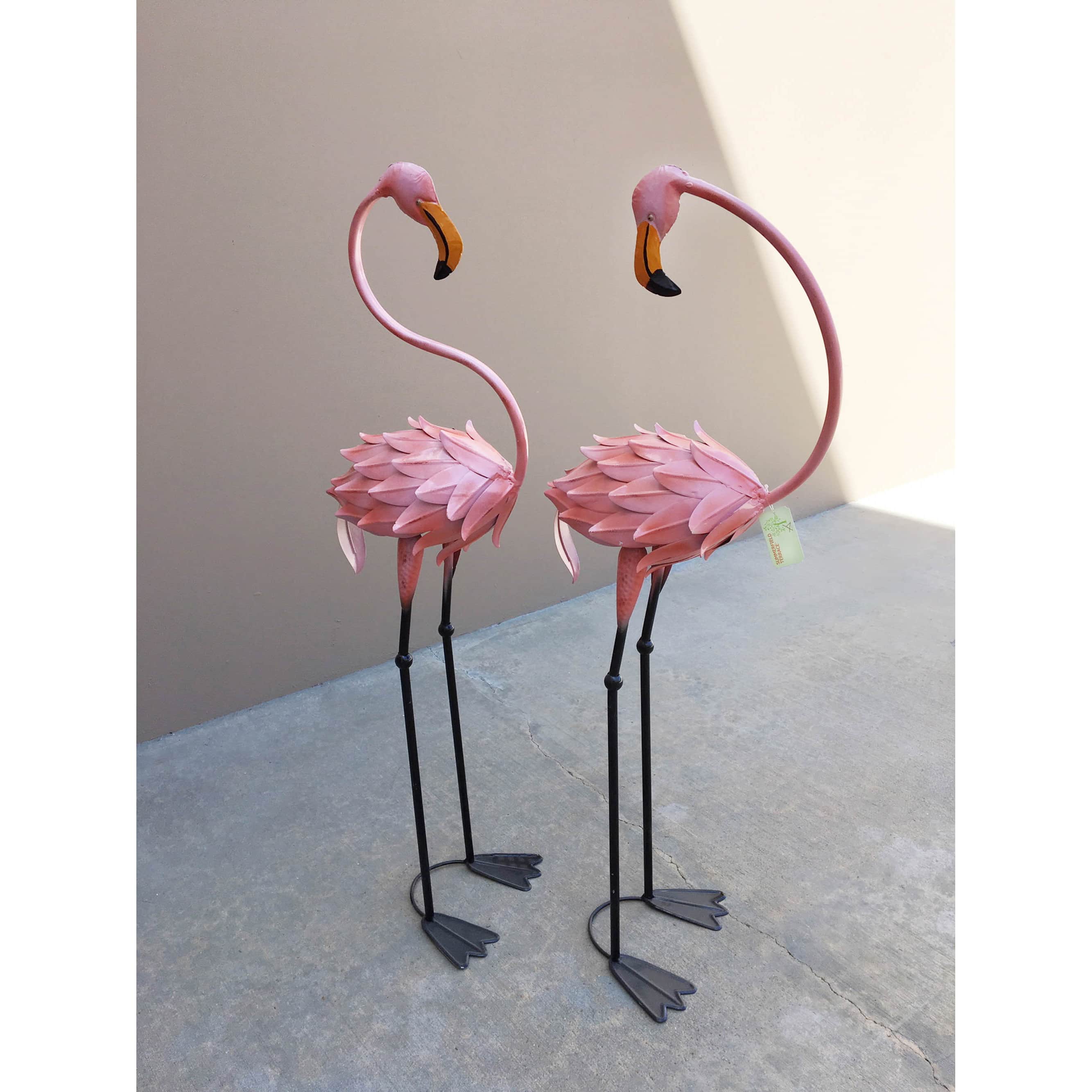 41" Flamingo Garden Stakes