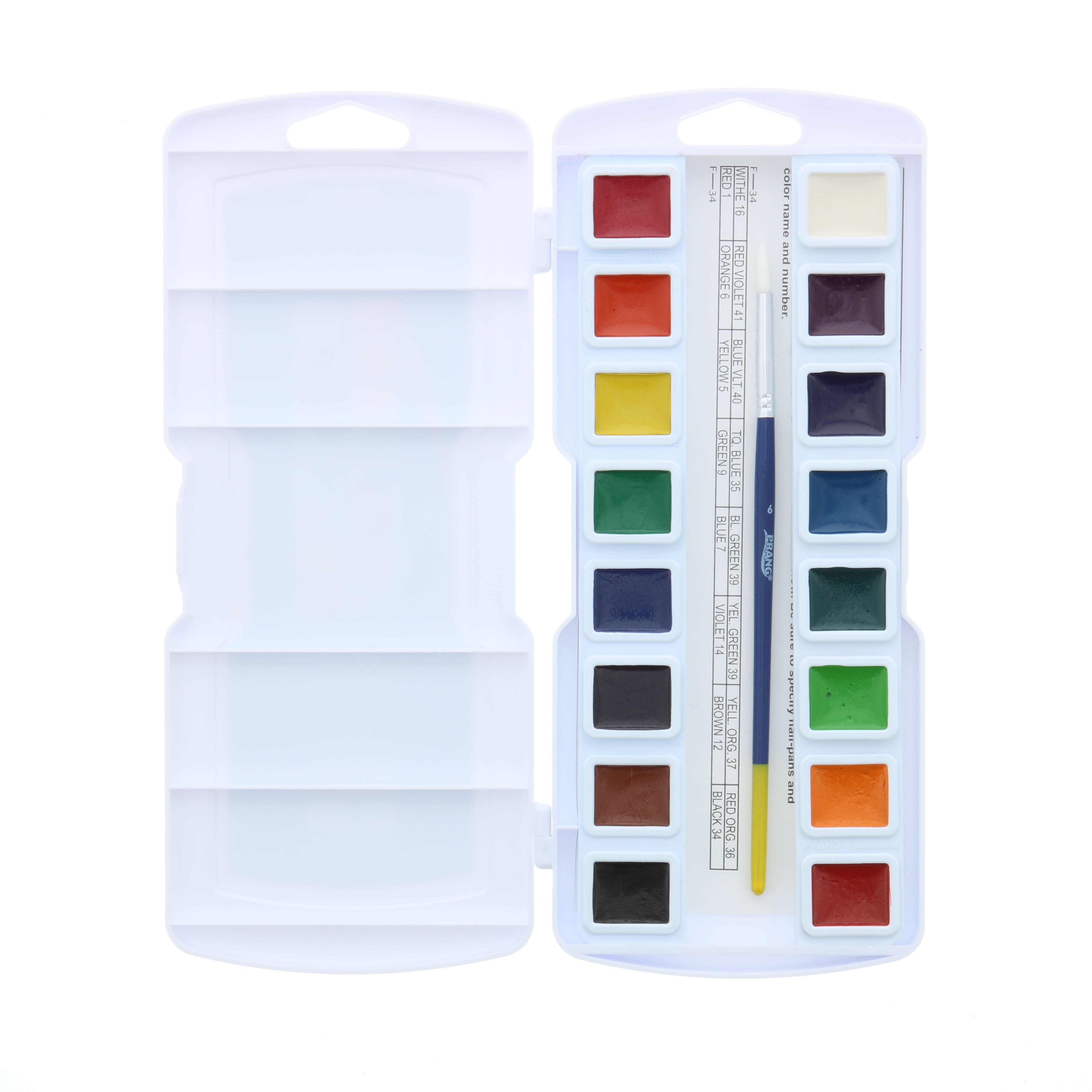 Prang® Watercolor Half Pan Set
