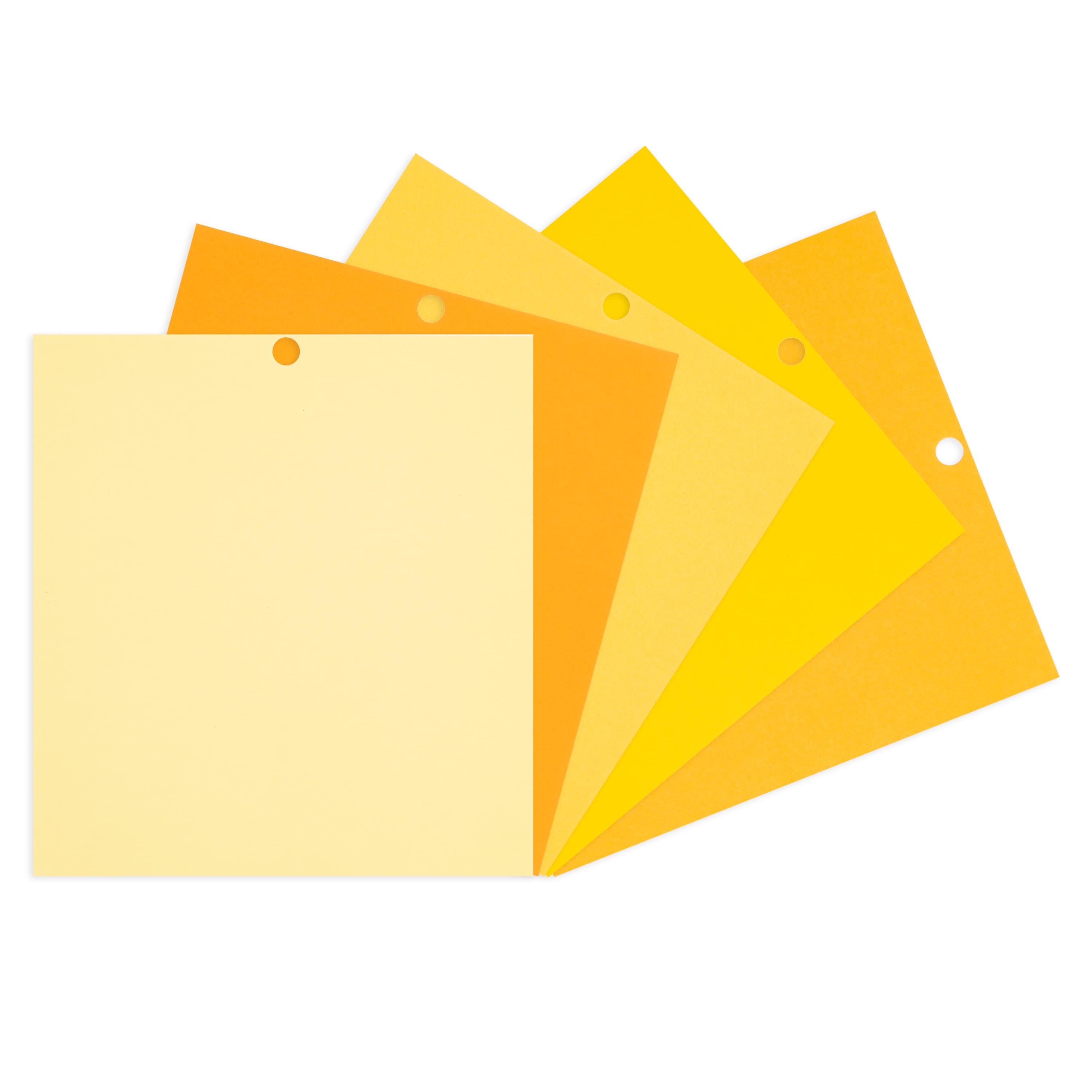 12 Packs: 100 ct. (1,200 total) Citrus 6" x 6.5" Cardstock Paper by Recollections™
