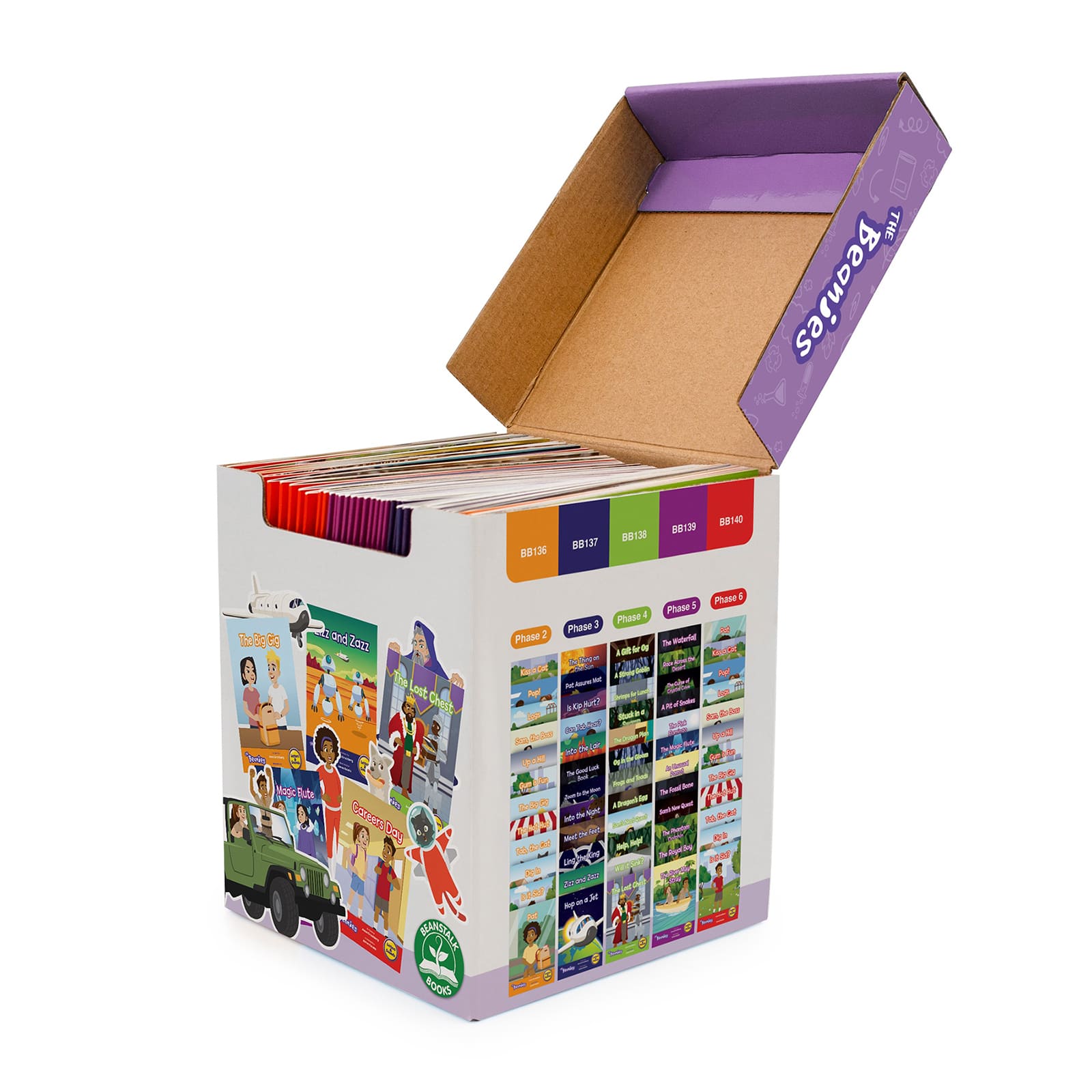 Junior Learning The Beanies Letters & Sounds Boxed Set
