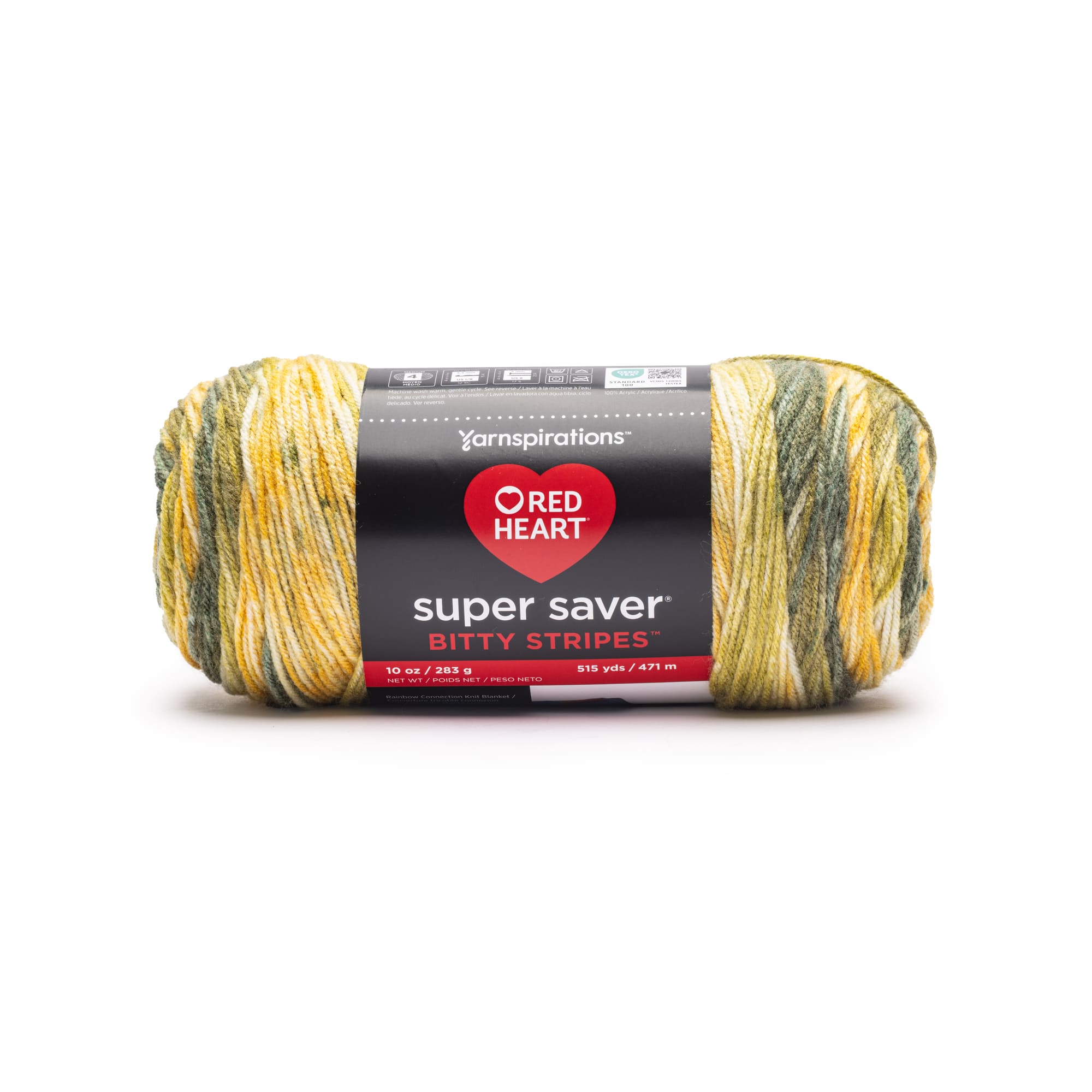 2 Pack Red Heart® Super Saver® Bitty Stripes™ Yarn