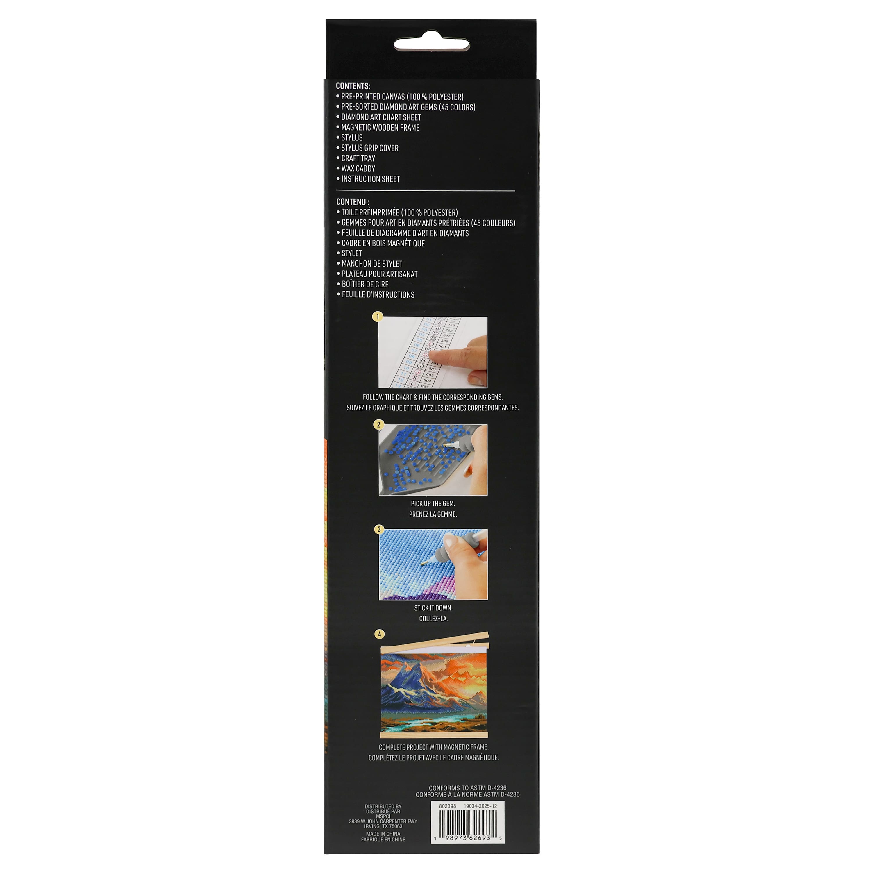 11" x 14" Mountain Diamond Art Kit by Make Market®