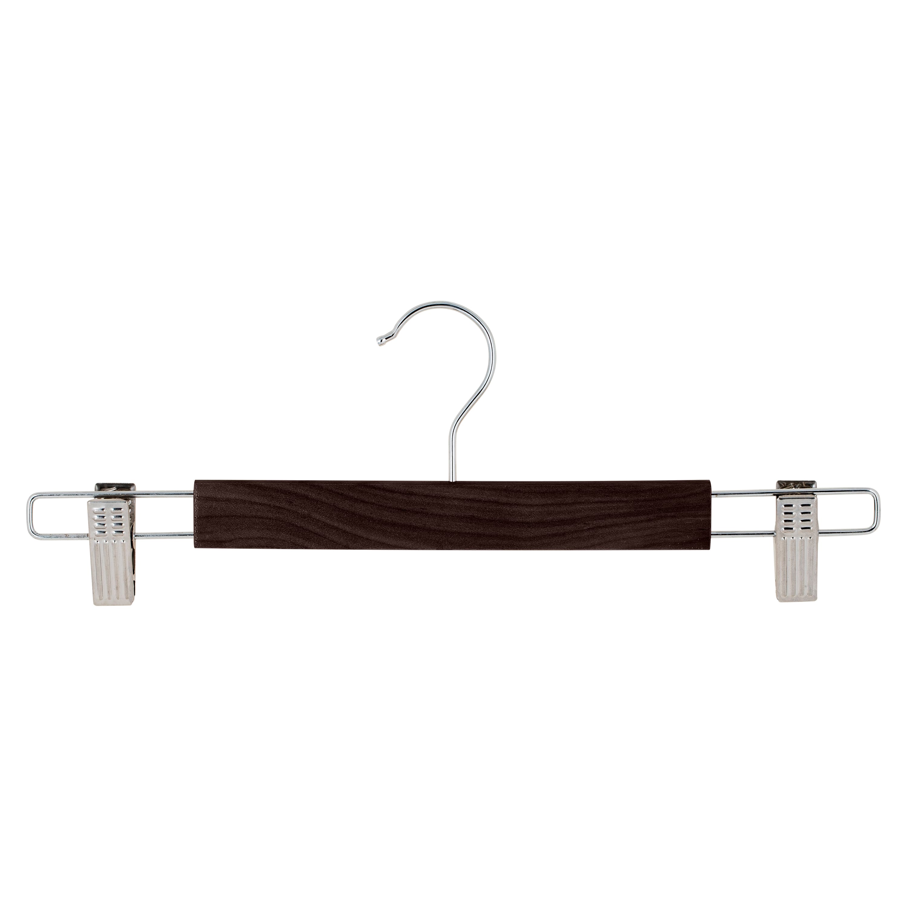 Simplify Mahogany Skirt & Pant Hangers, 2ct.