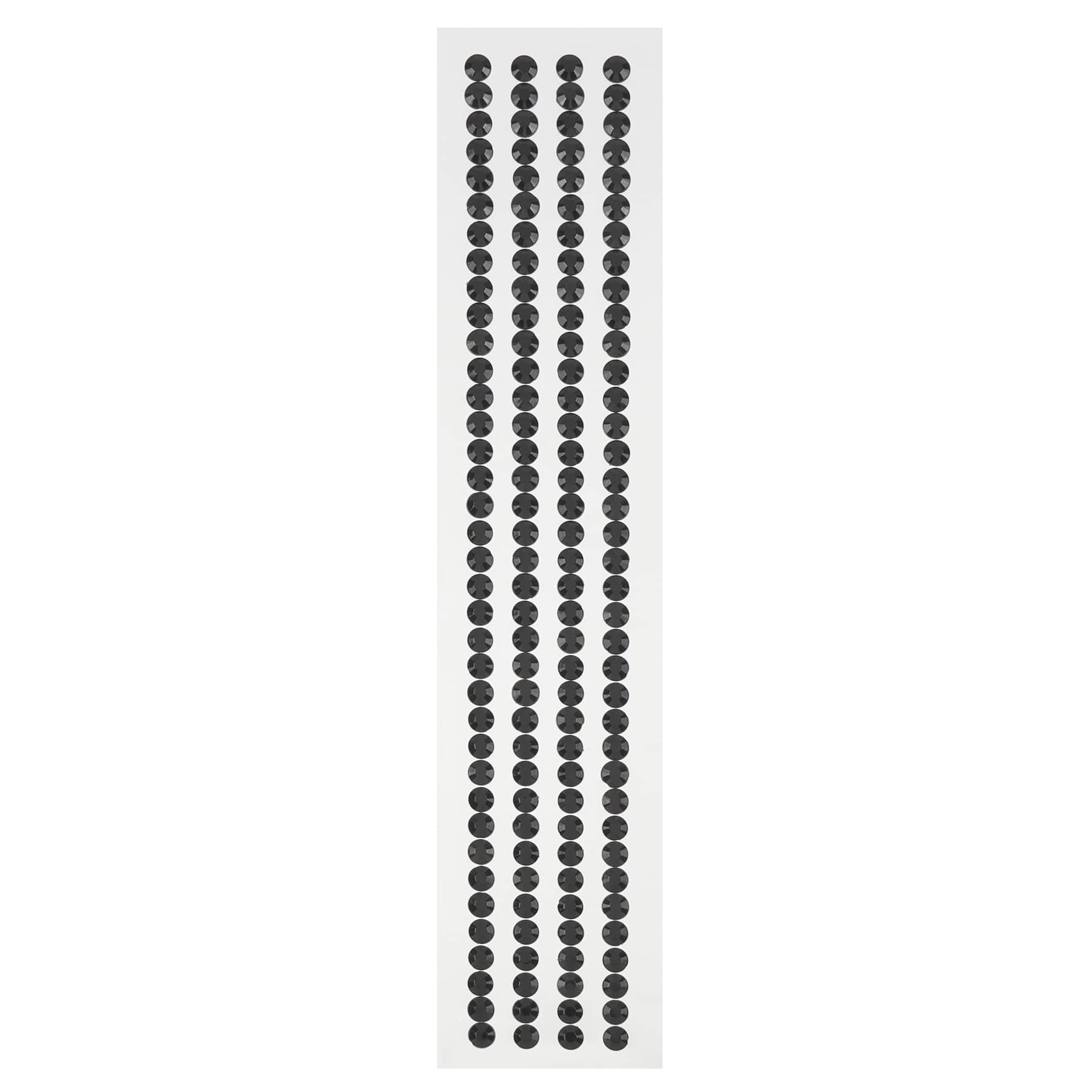 12 Packs: 4 ct. (48 total) Black Rhinestone Borders by Recollections™