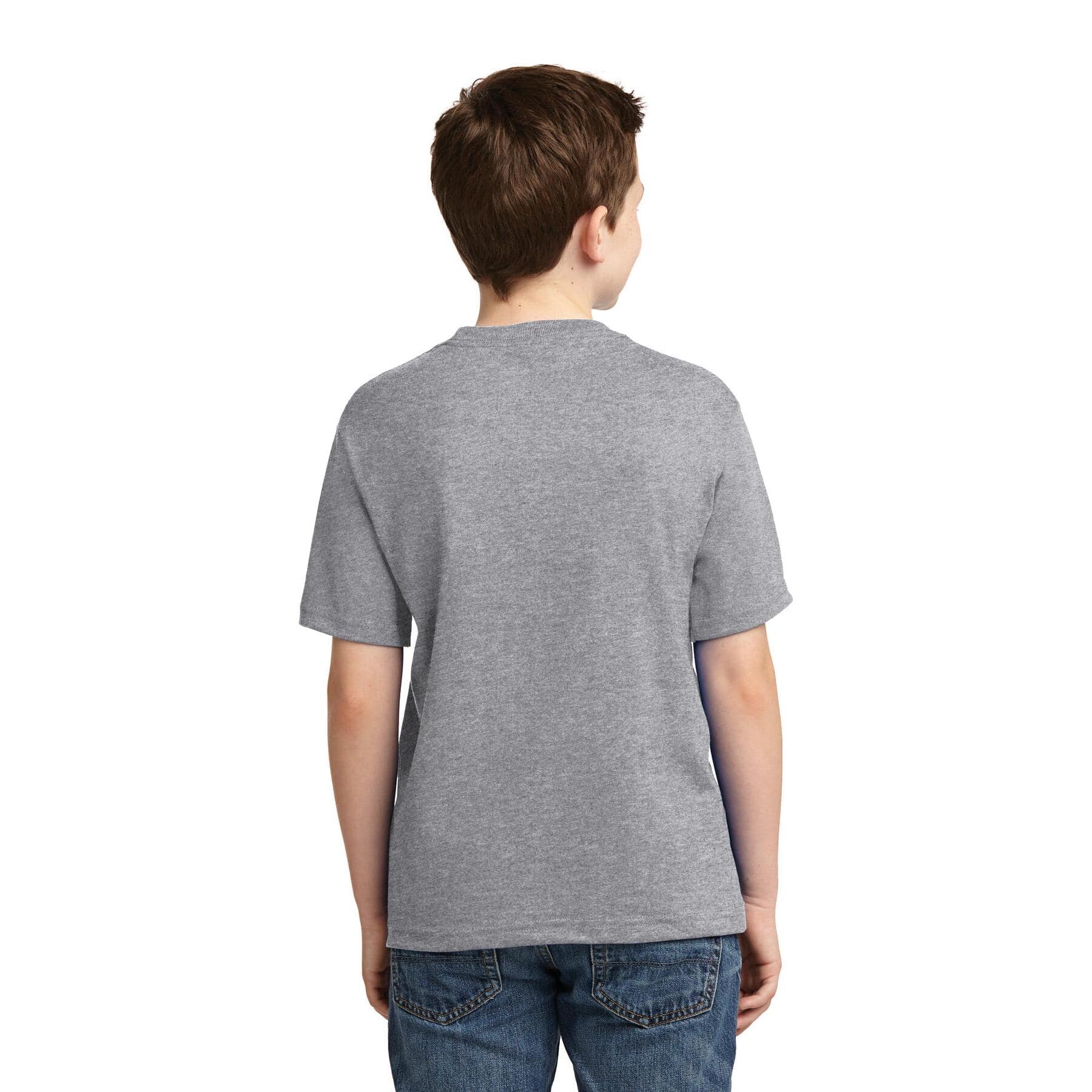 JERZEES® Dri-Power® Heathered Youth 50/50 Cotton/Poly T-Shirt