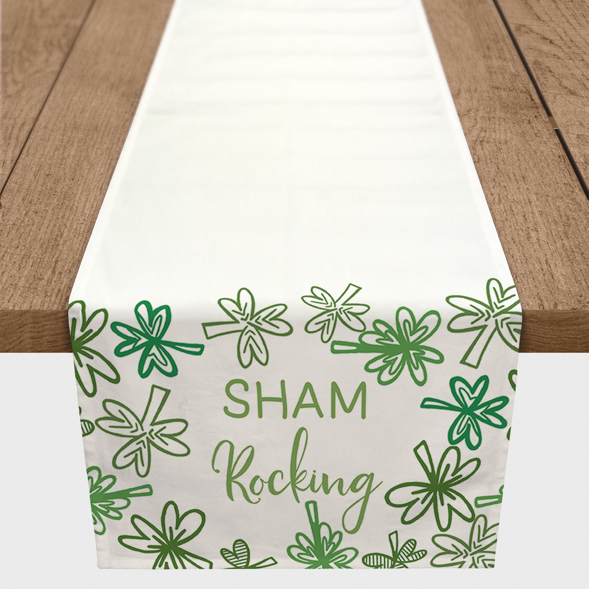 Sham Rocking Poly Twill Table Runner