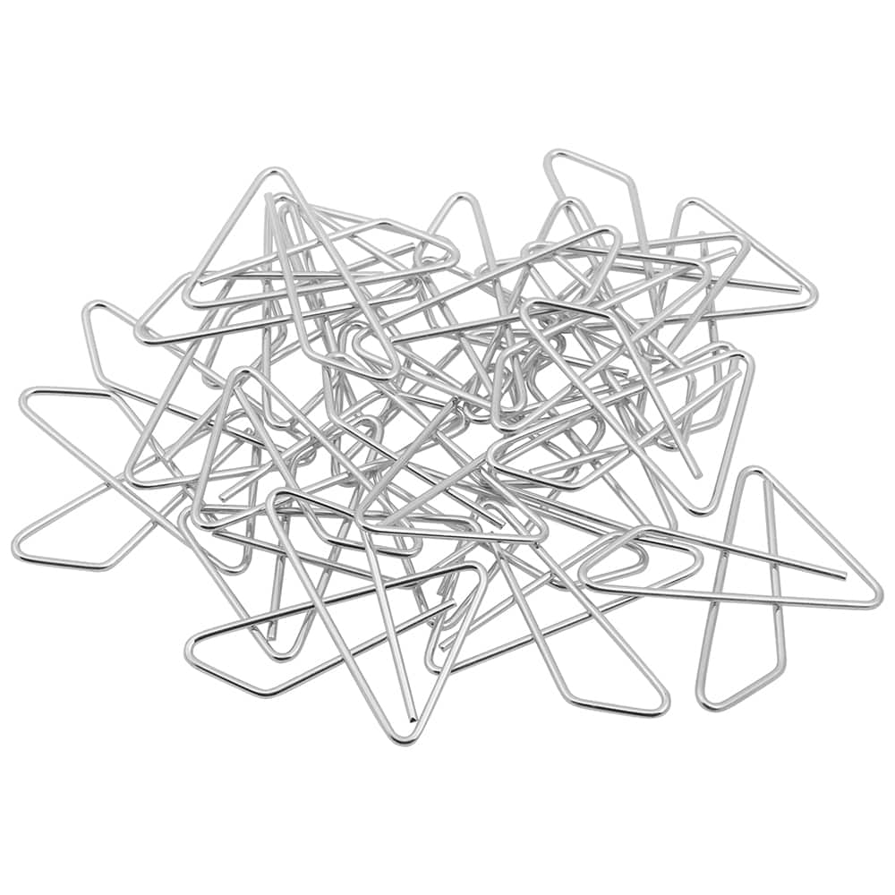 JAM Paper Silver Butterfly Clips, 2 Packs of 20