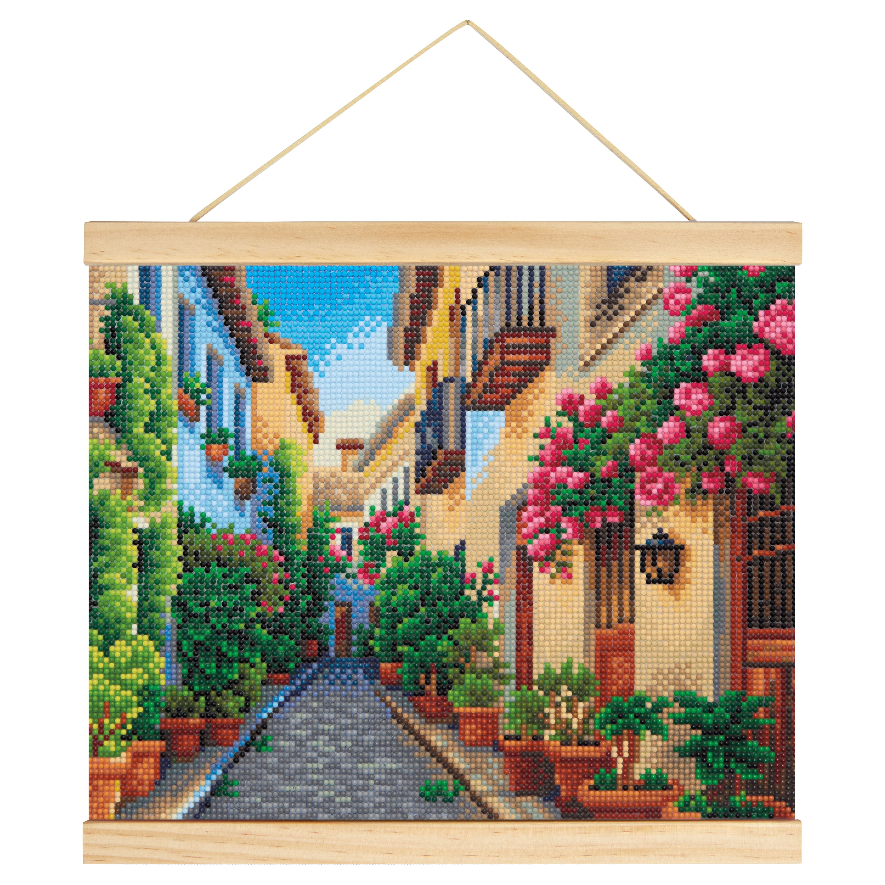 11" x 14" Flower Alley Diamond Art Kit by Make Market®