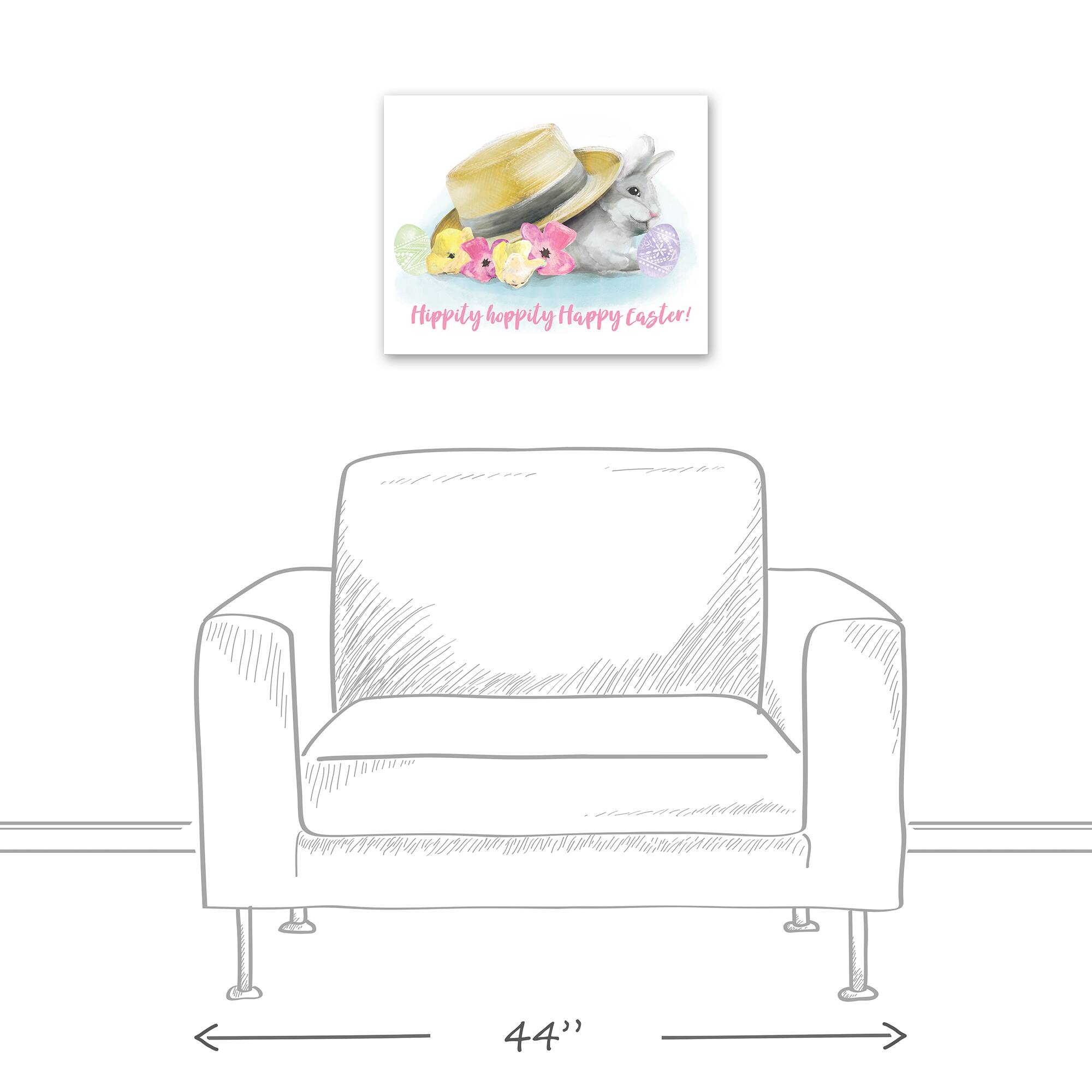 Easter Sunhat Canvas Wall Art