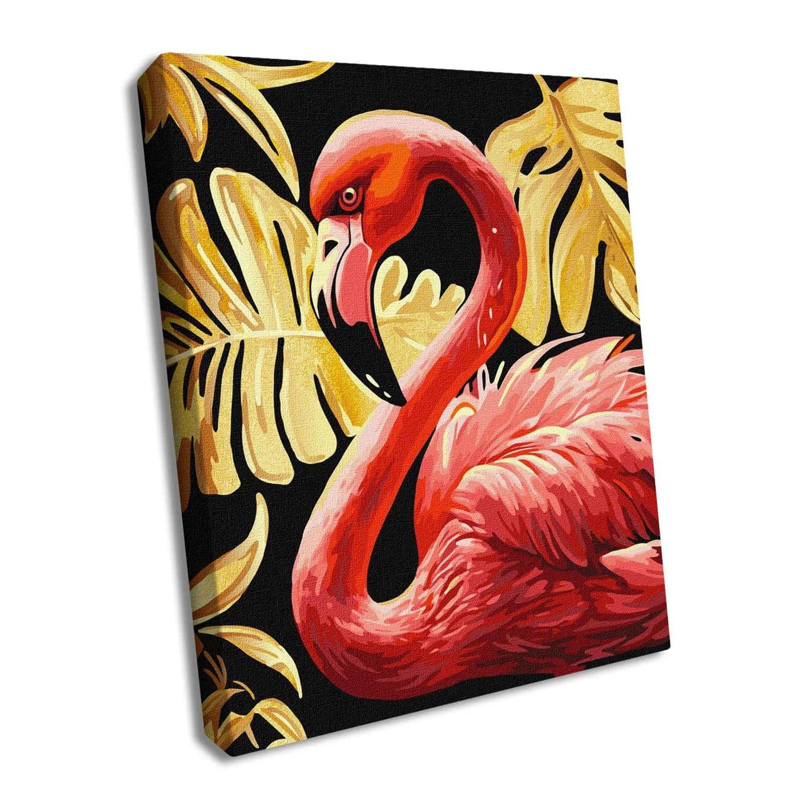 Ideyka Graceful Flamingo Painting by Numbers Kit