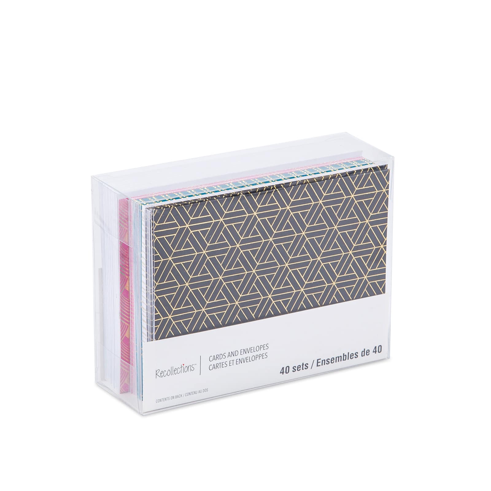 12 Packs: 40 ct. (480 total) 4.25" x 5.5" Art Deco Cards & Envelopes by Recollections™