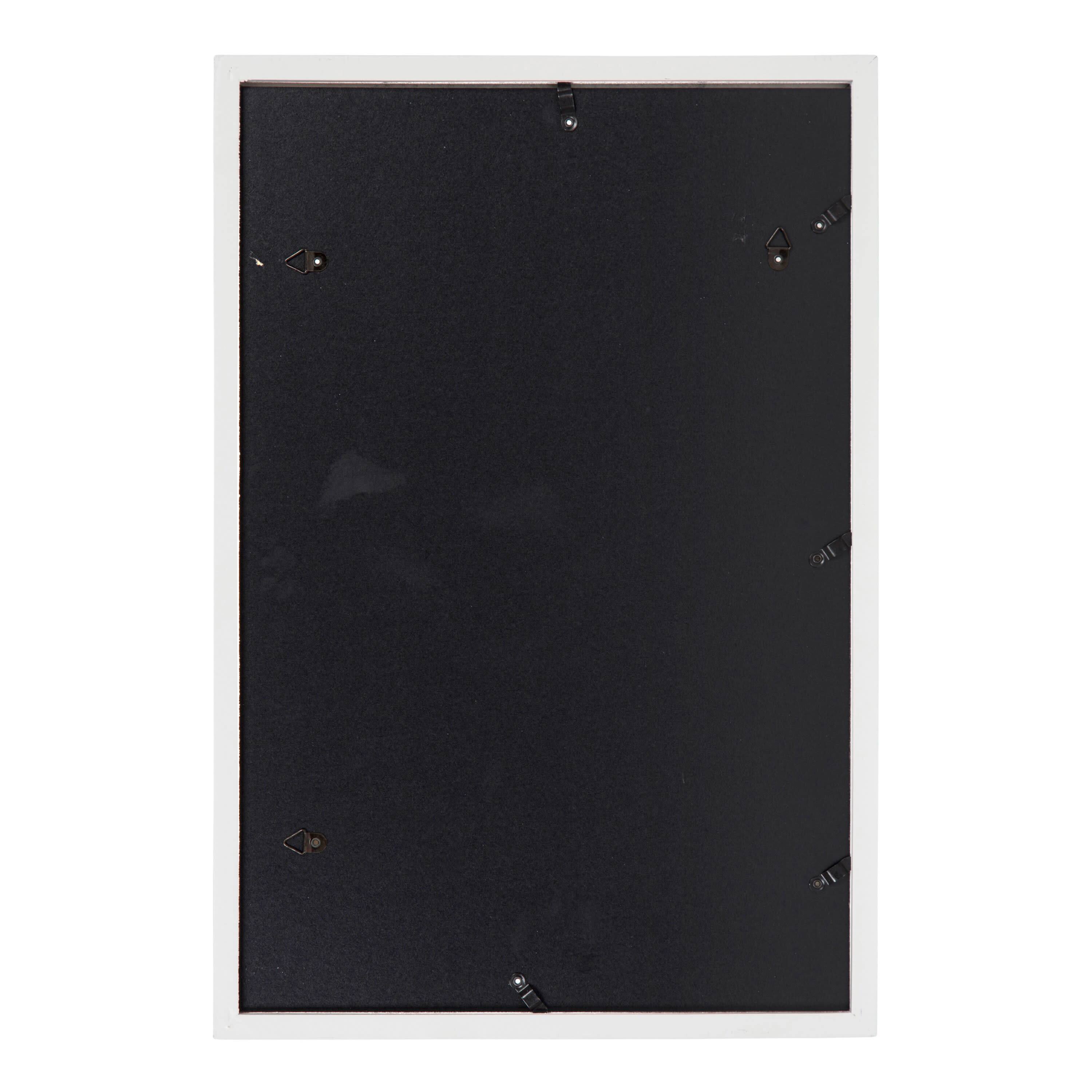 Kate and Laurel 12" x 18" White Gallery MDF Picture Frames with 11" x 17" Mat, 4ct.
