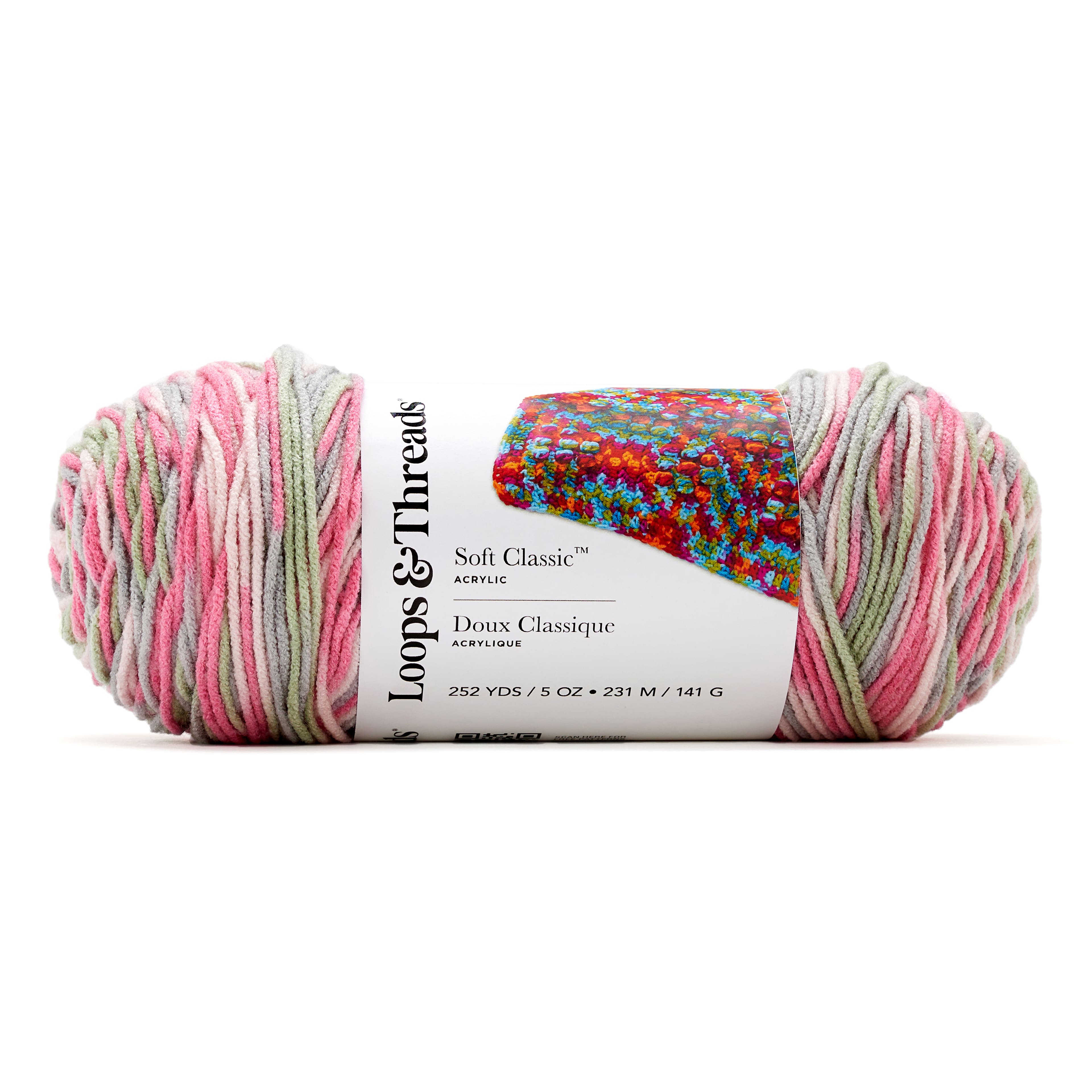 12 Pack: Soft Classic™ Multi Yarn by Loops & Threads®