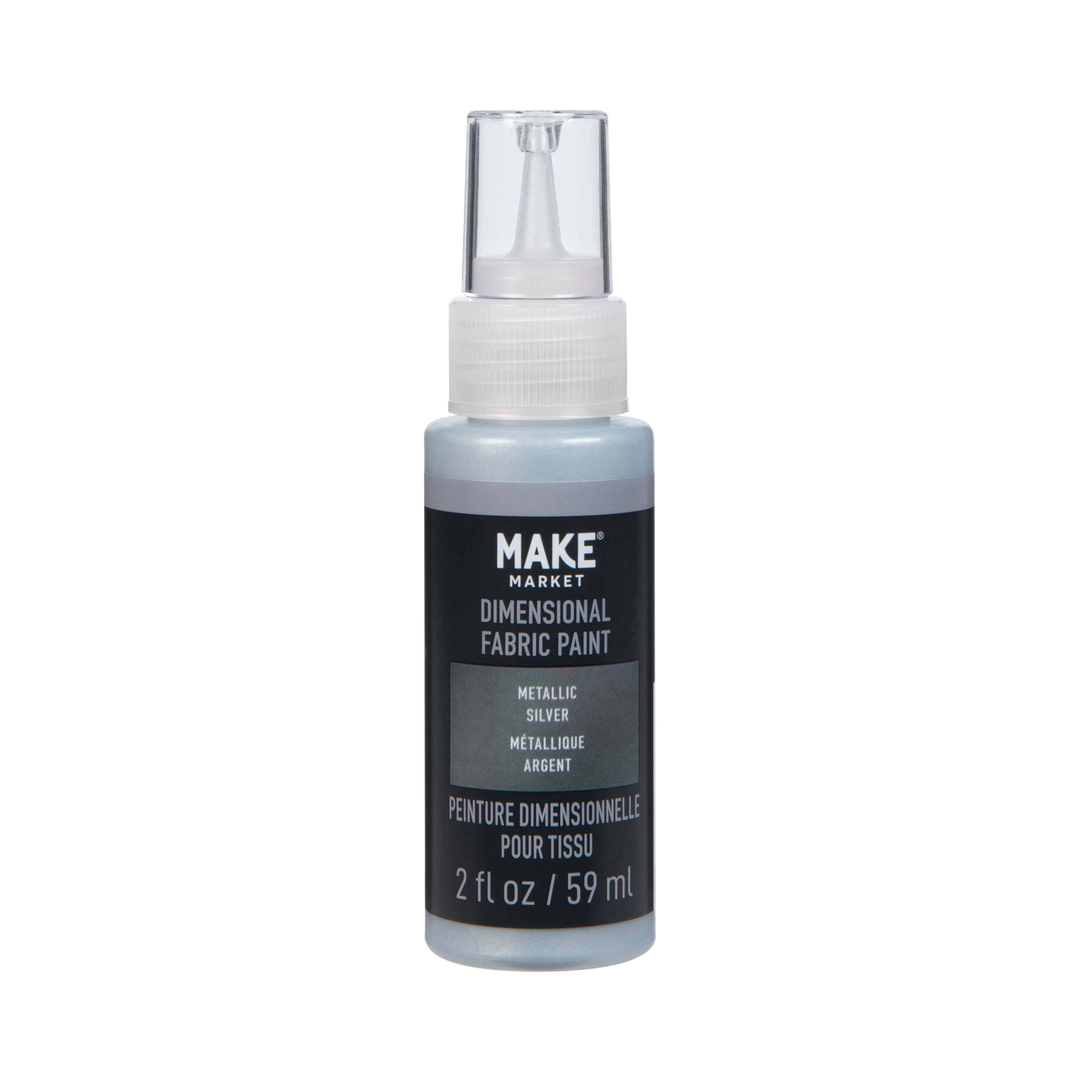 12 Pack: Glossy Dimensional Fabric Paint by Make Market®