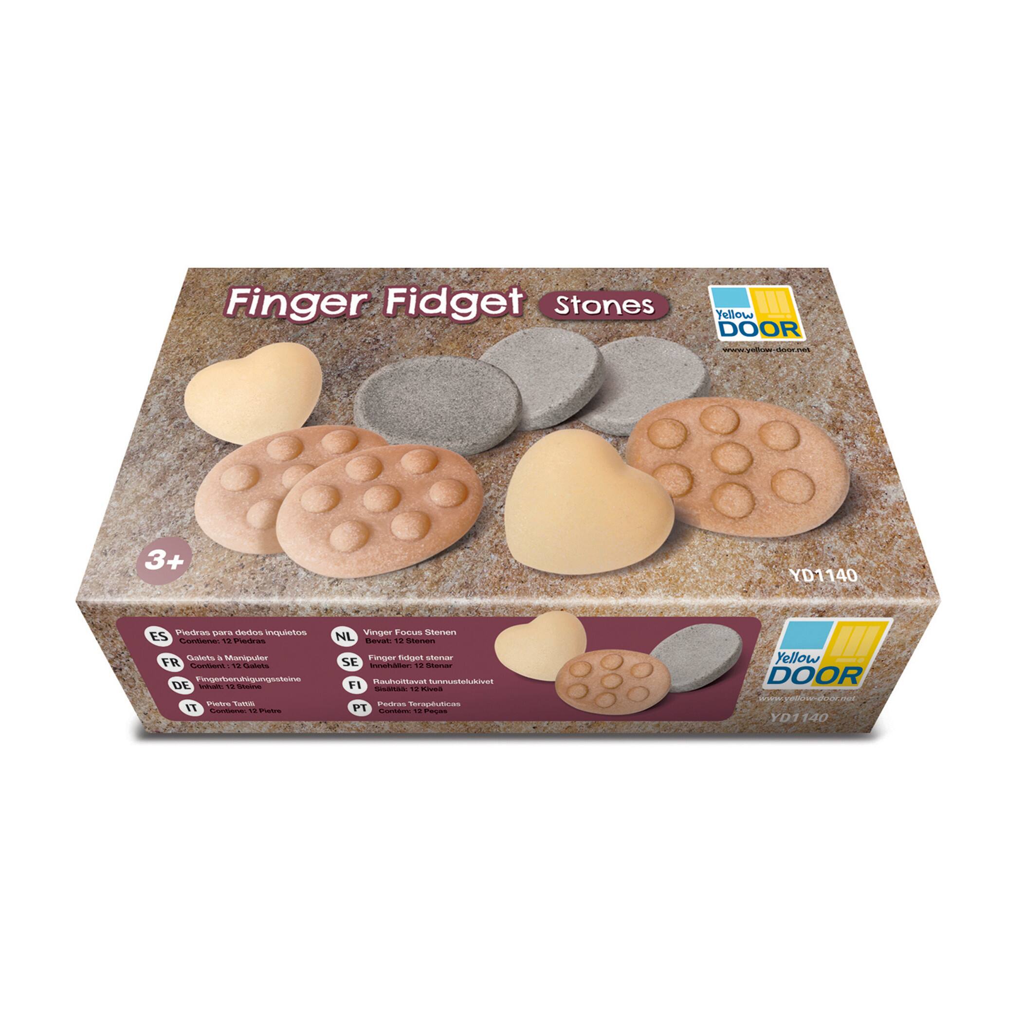 Yellow Door Finger Fidget Stones Set