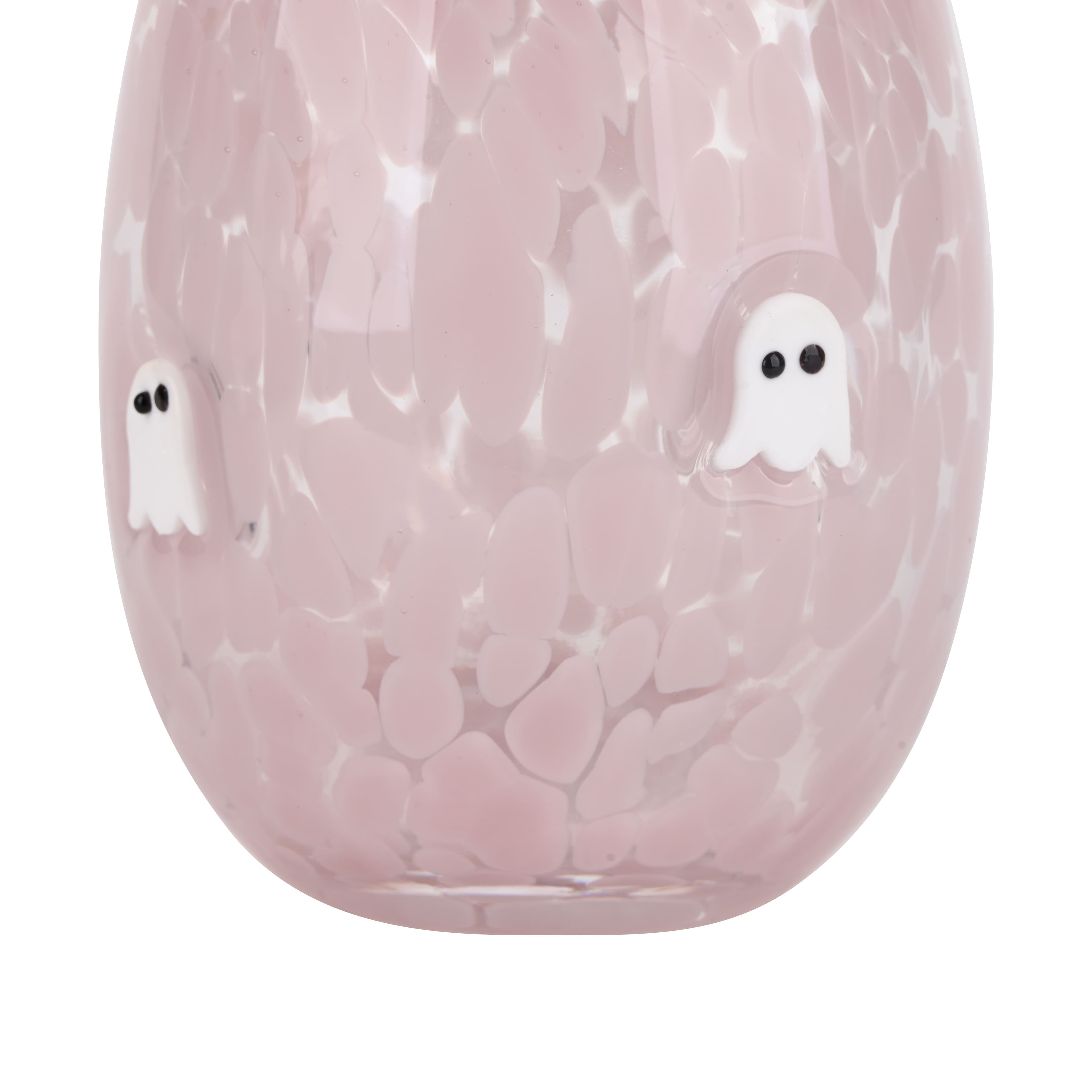 16oz. Confetti Ghost Icon Stemless Wine Glass by Celebrate It™