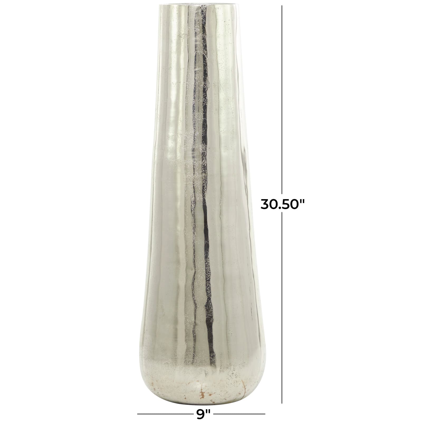30.5" Aluminium Contemporary Vase