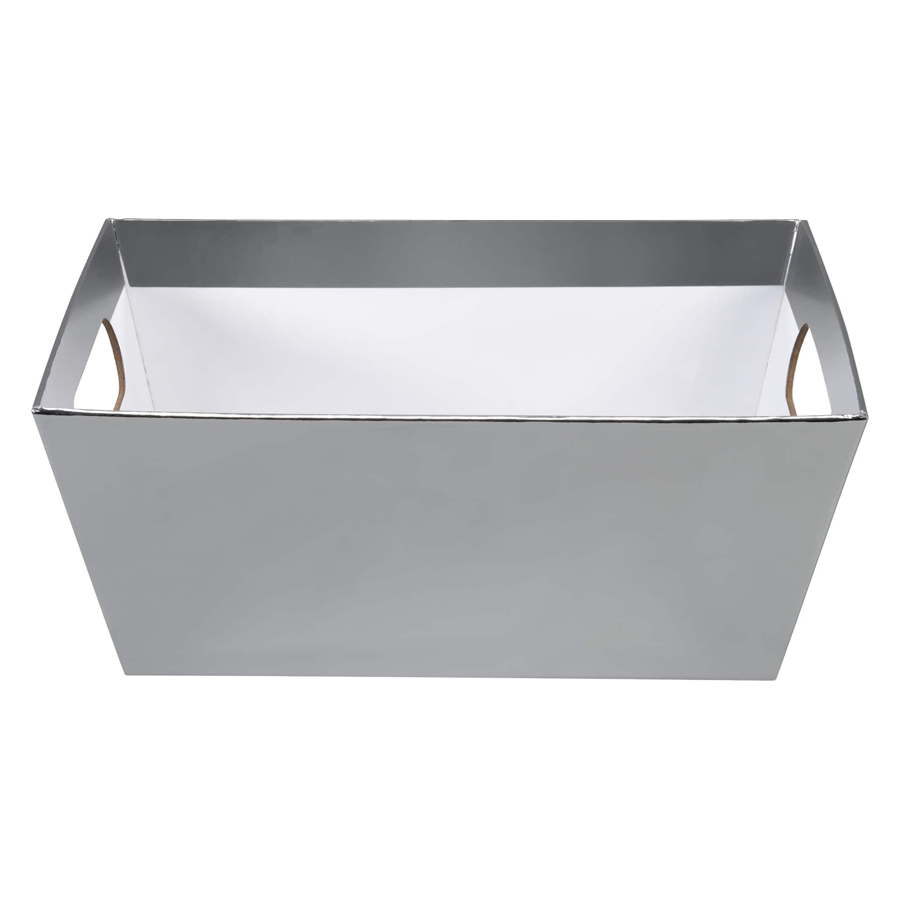 Small Silver Gift Basket by Celebrate It™