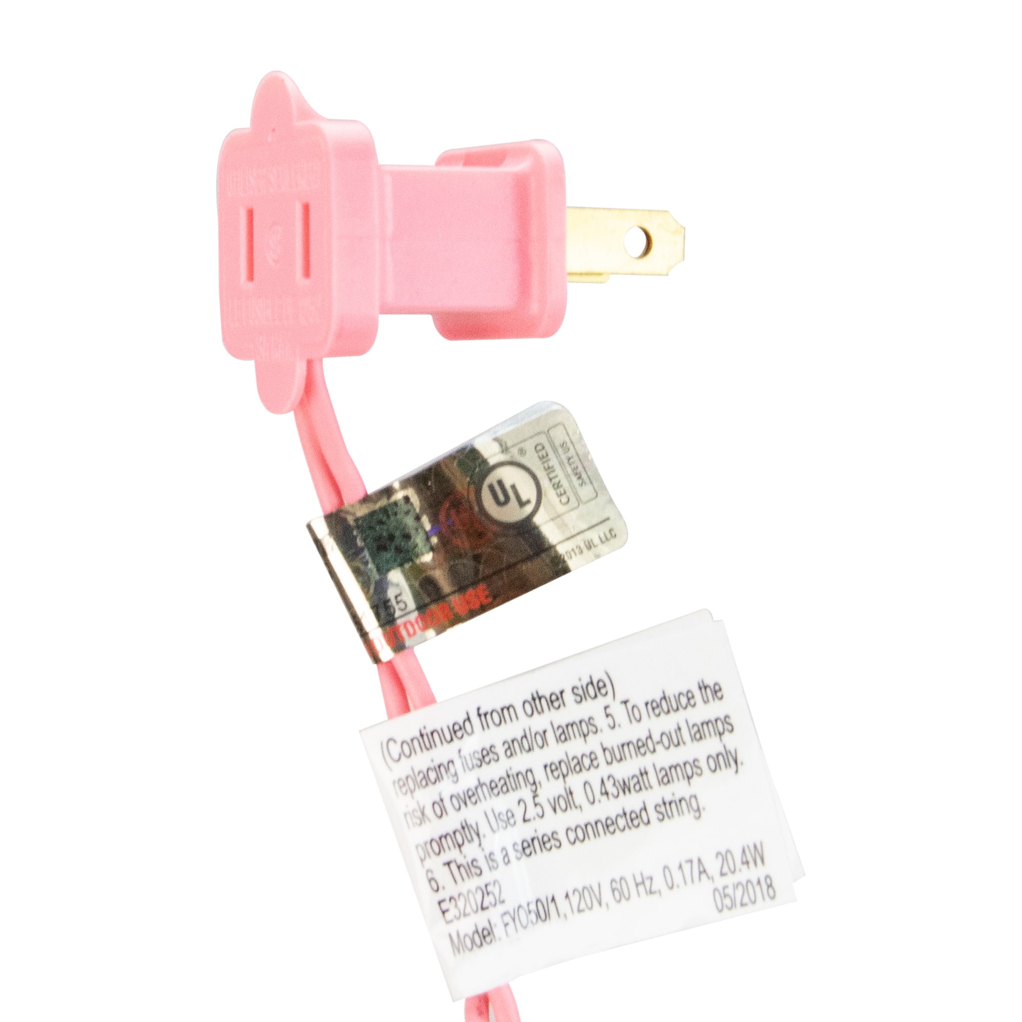 50ct. Pink Mini Incandescent String Lights