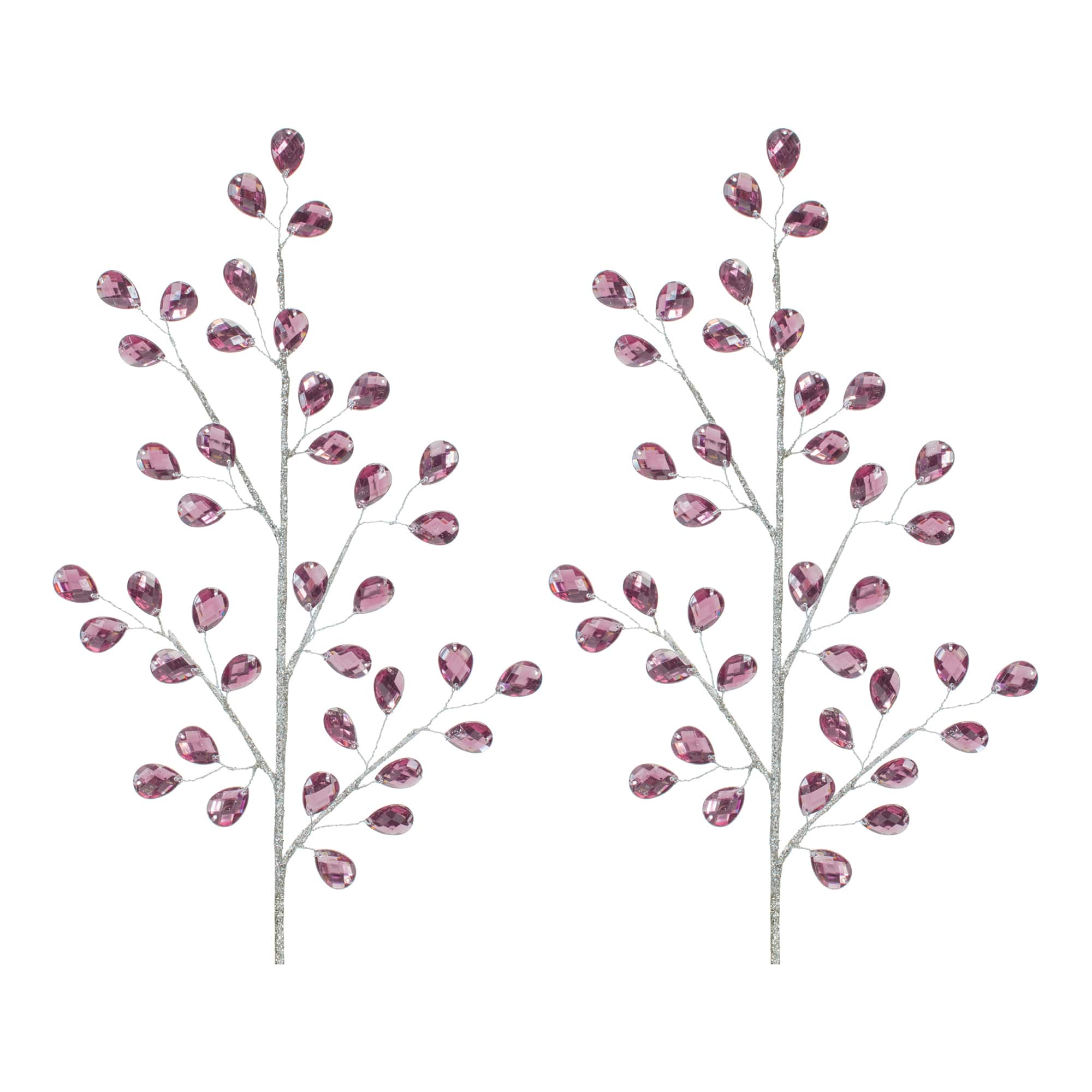 2ft. Purple Jewel Spray, 2ct.