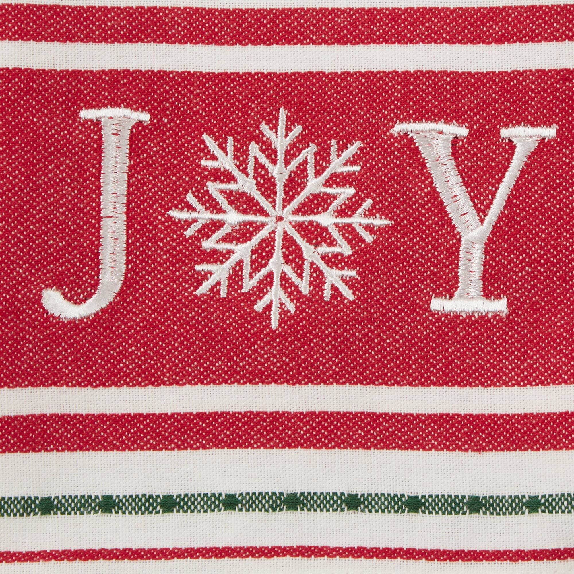 DII® Assorted Joy Snowflake Dishtowel Set