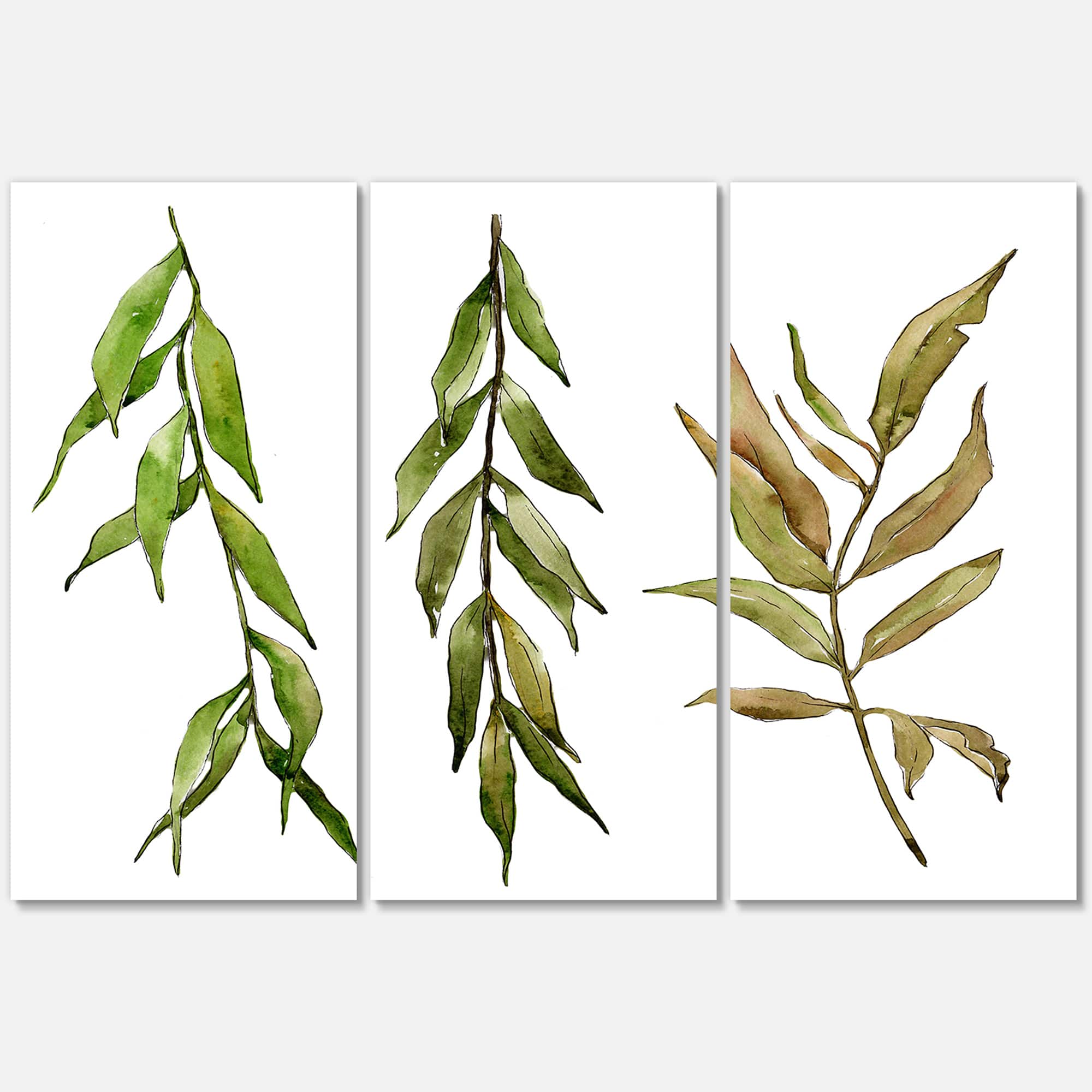 Designart - Three Willow Branches