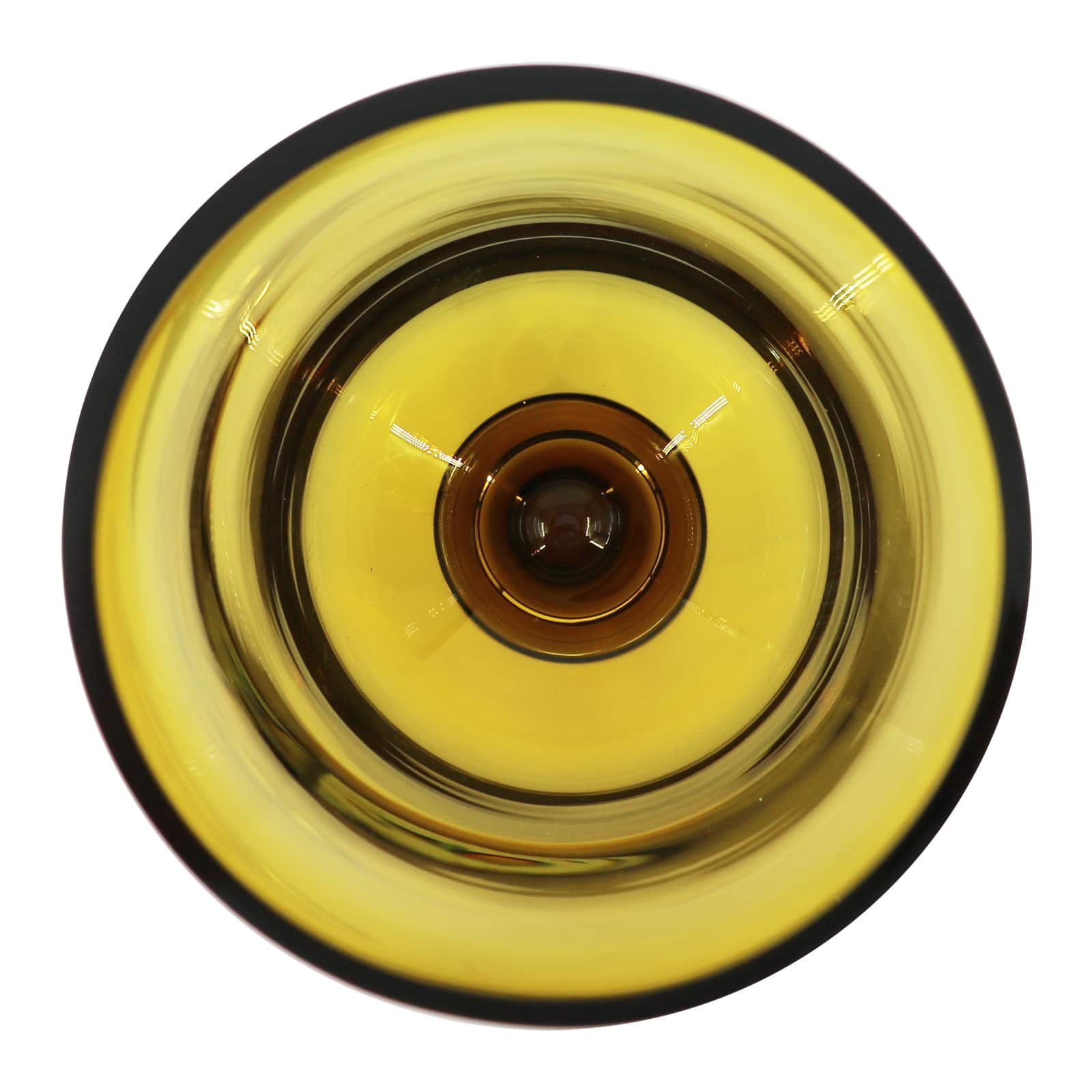 Jonathan Adler x Michaels 13.5" Tall Yellow Glass Vase
