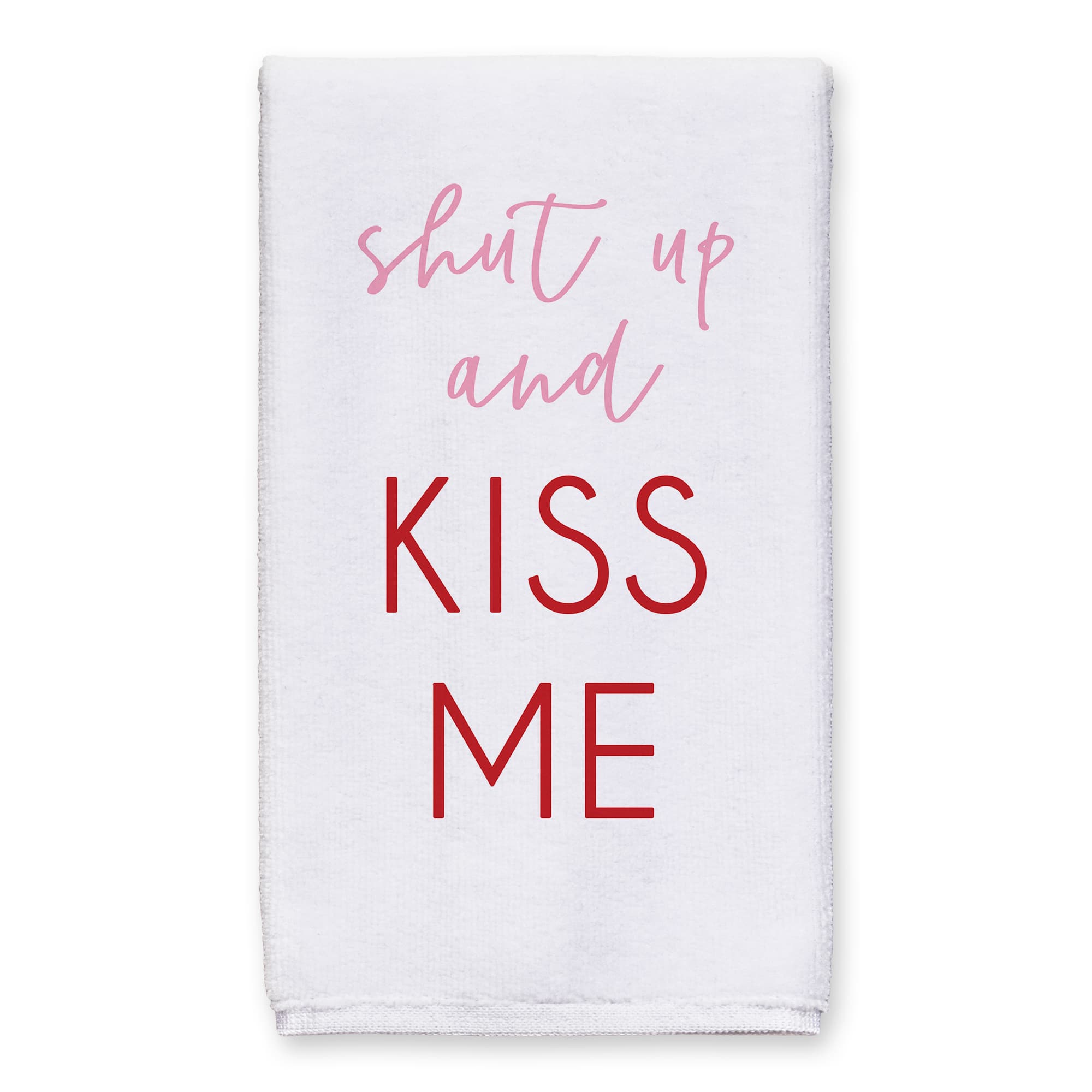 Shut Up & Kiss Me Tea Towel Set