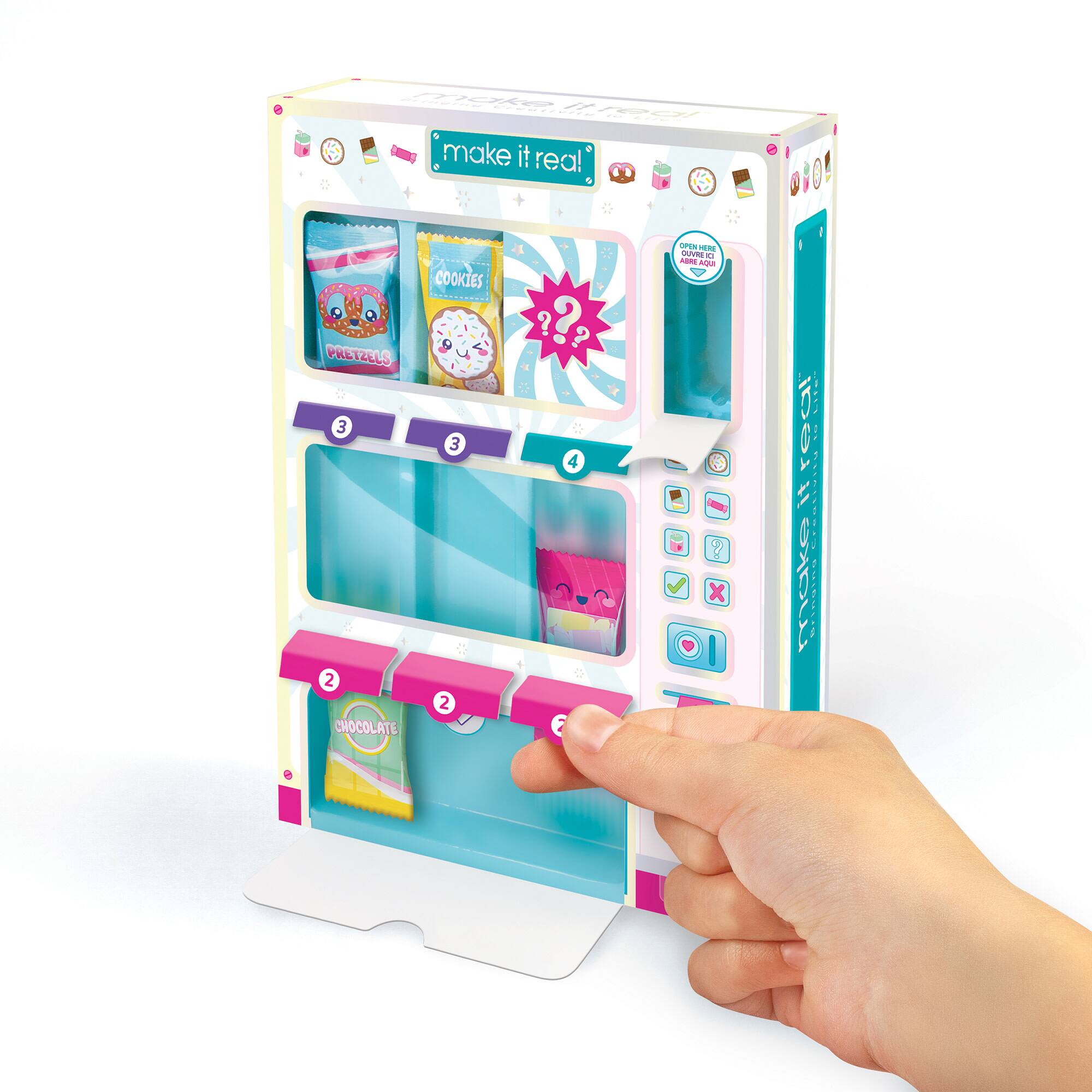 Make It Real™ Snackers Bracelet Kit Vending Machine