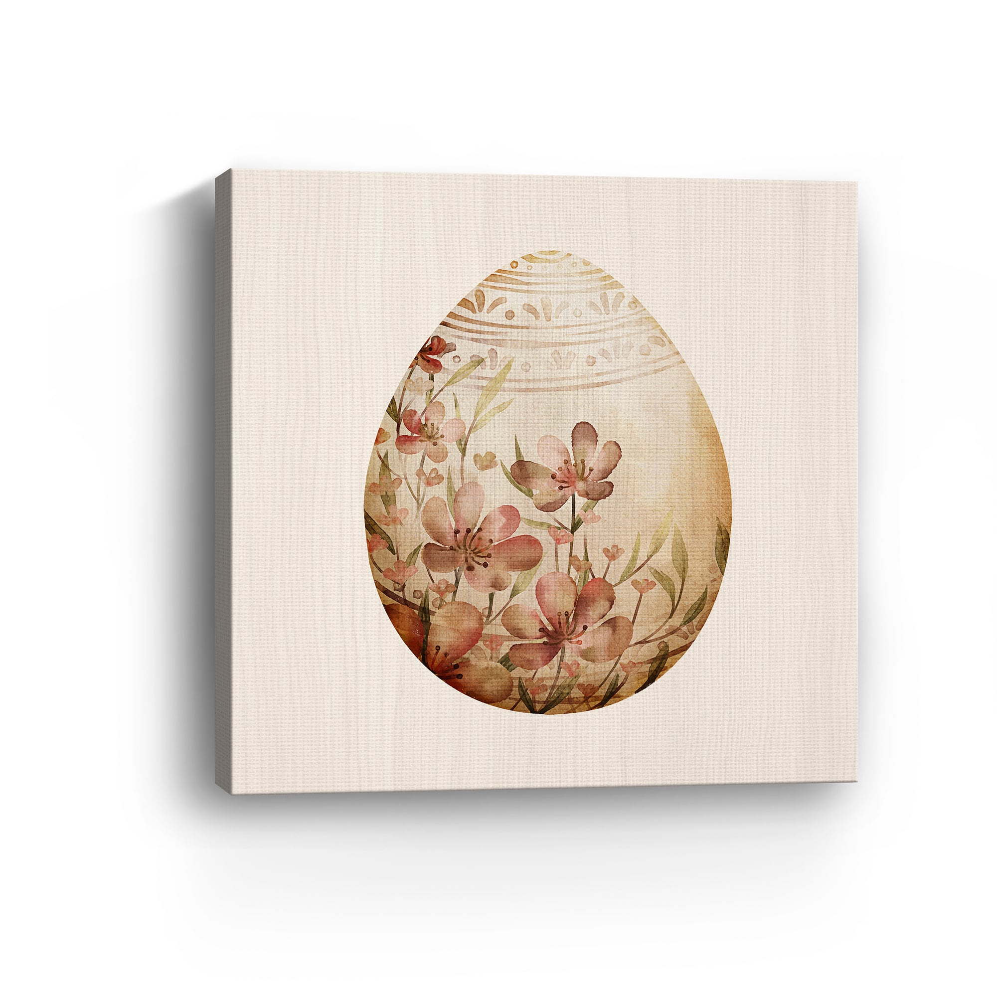 Lumaprints Floral Egg I Canvas Giclée Art
