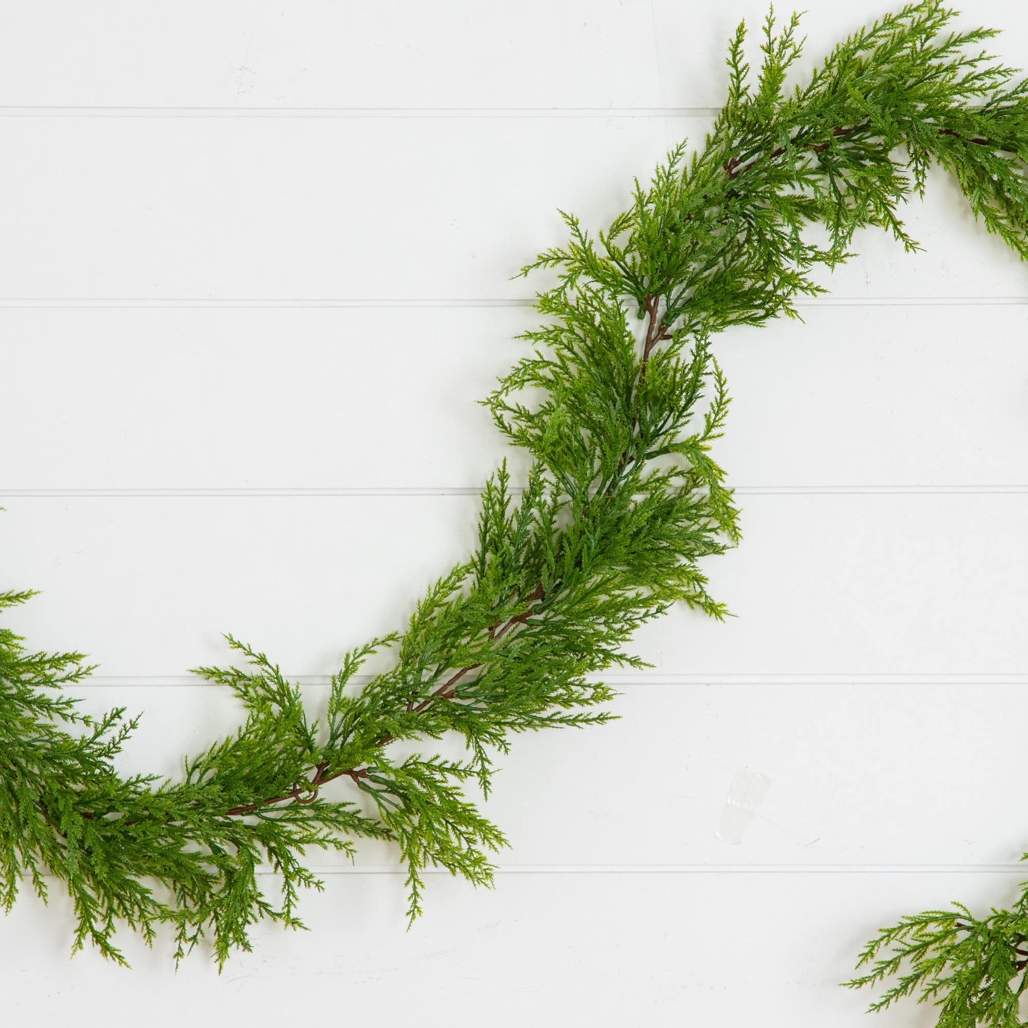 6ft. Artificial Real Touch Cedar Garland