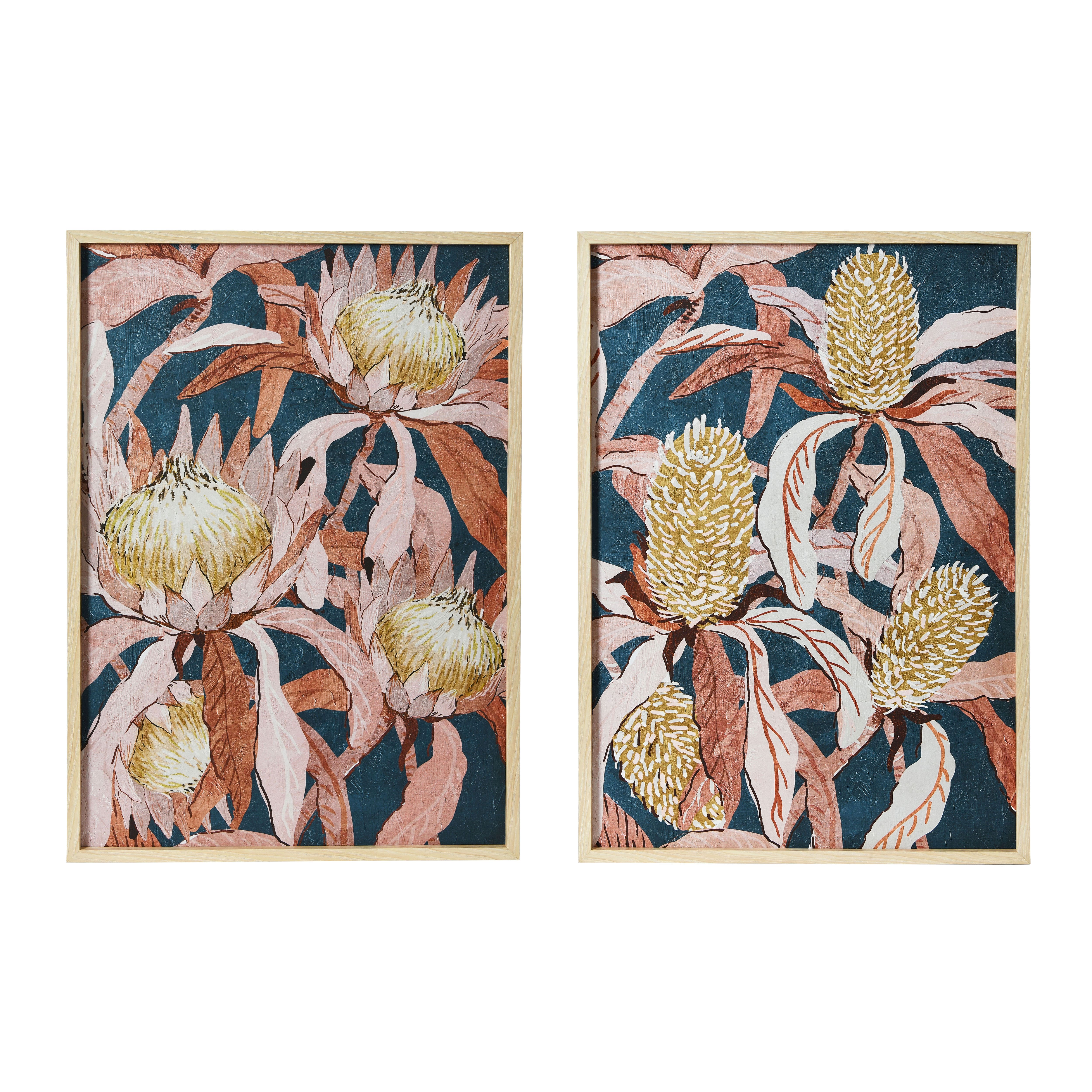 Hello Honey® Framed Floral Prints Wall Art Set