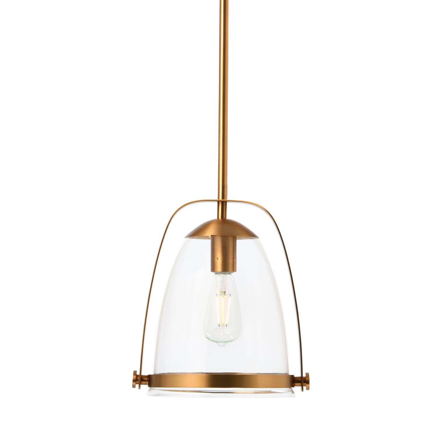 Hello Honey® 5.7ft. Metal & Glass Ceiling Light