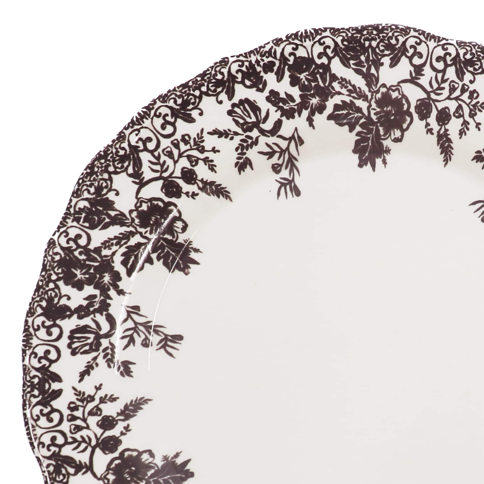 11" Fall Floral Ceramic Serving Plate by Ashland®