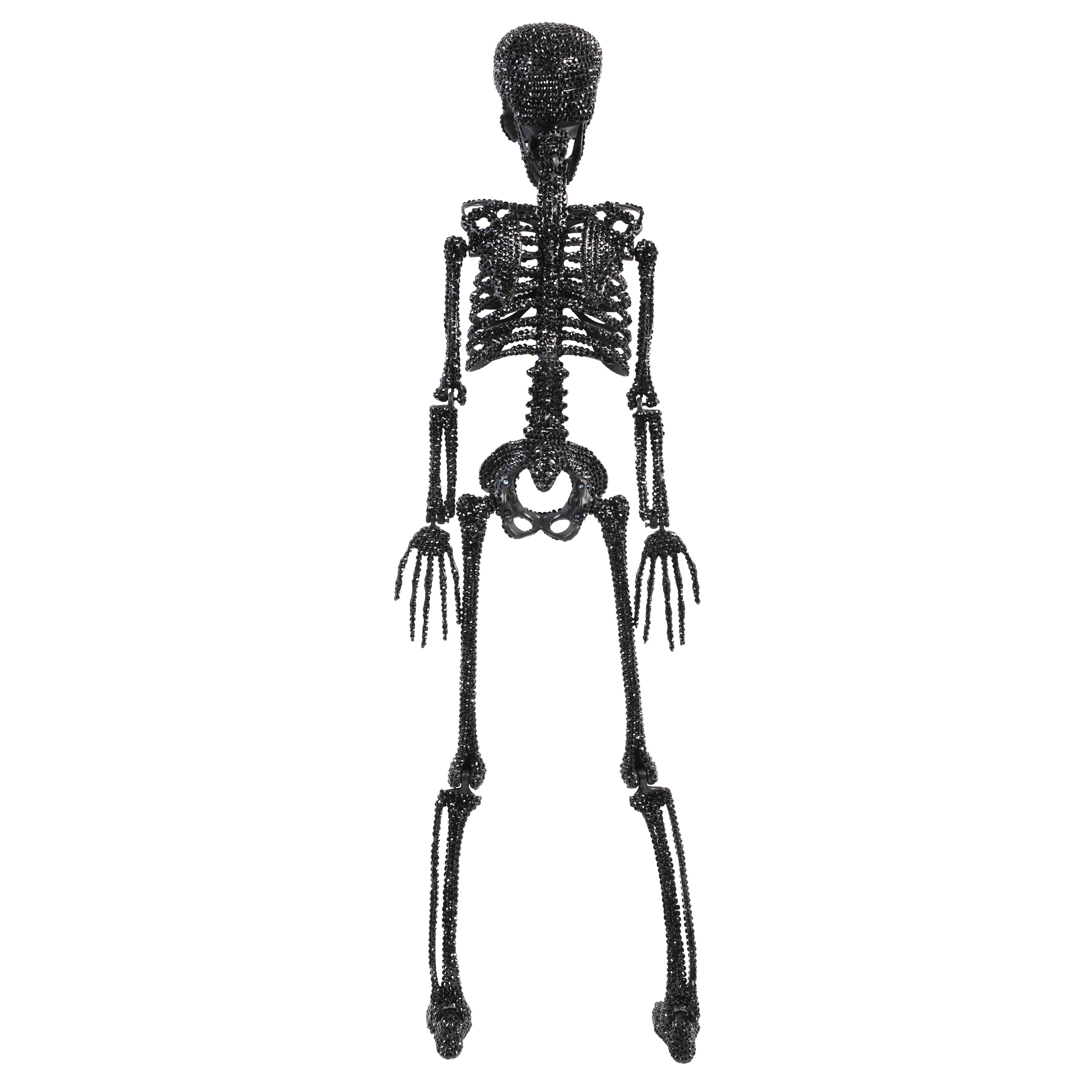 3ft. Rhinestone Disco Skeleton by Ashland