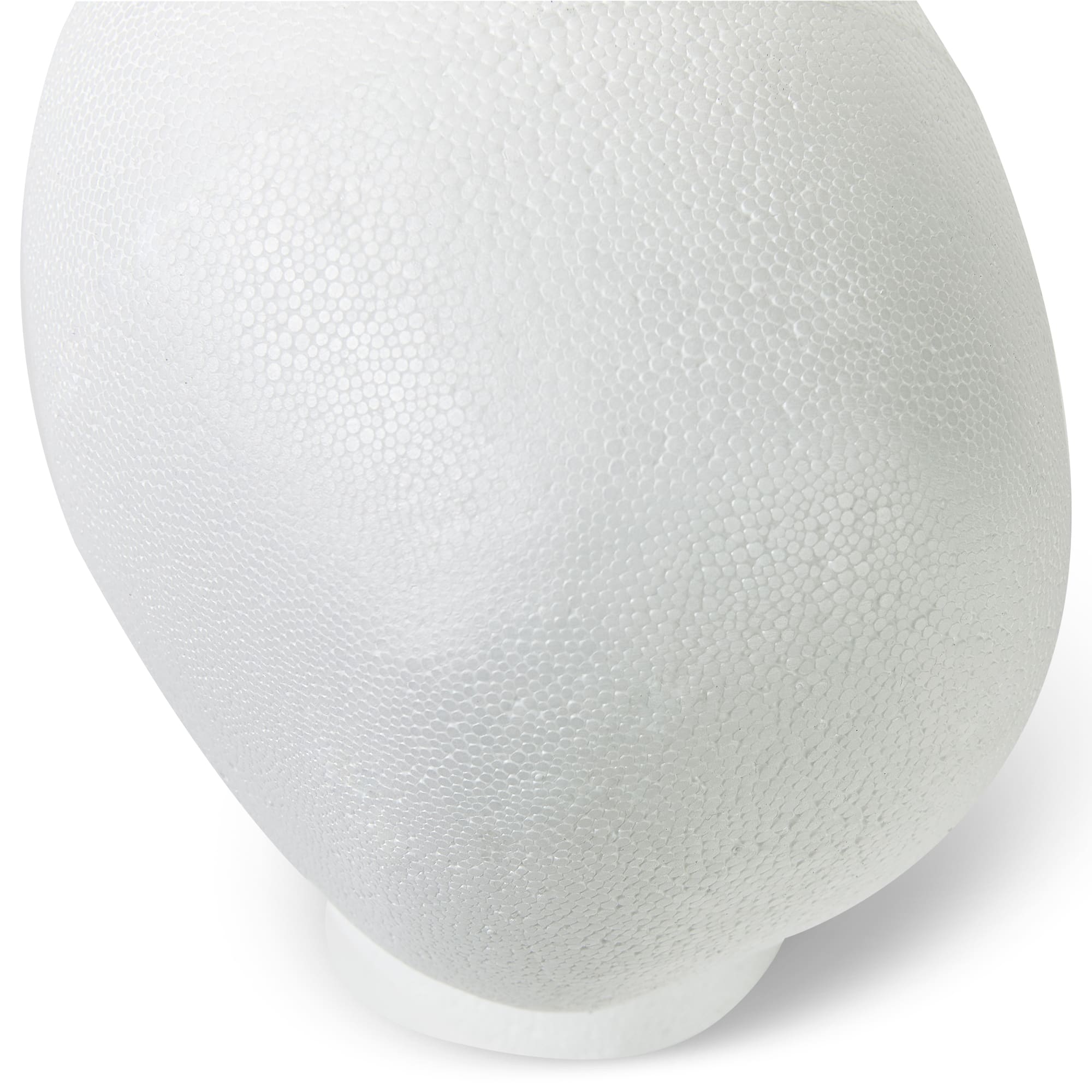 12 Pack: FloraCraft® SmoothFōM® White Foam Faceless Head