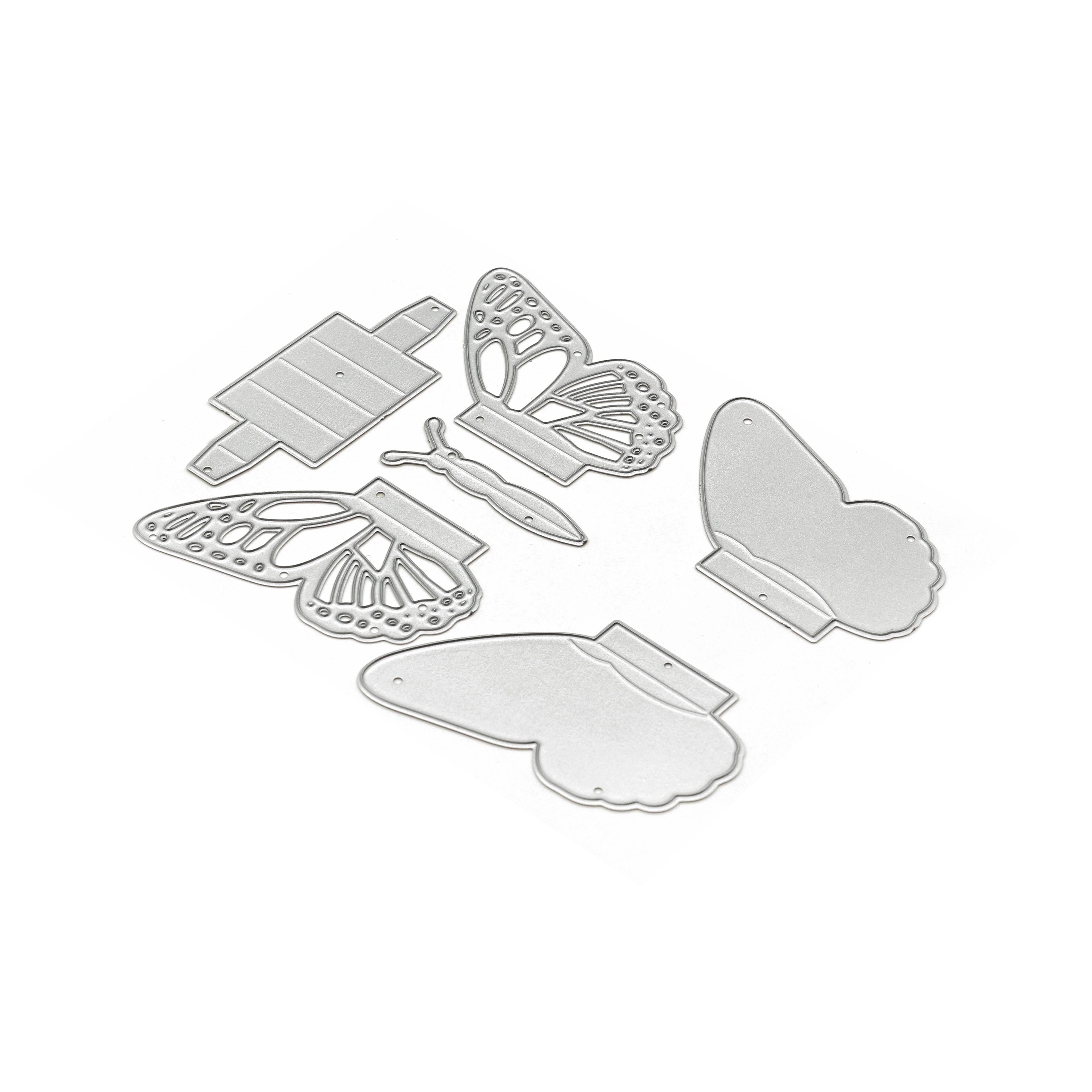 6 Pack: Butterfly Pop-Up Layering Die Set by Recollections™