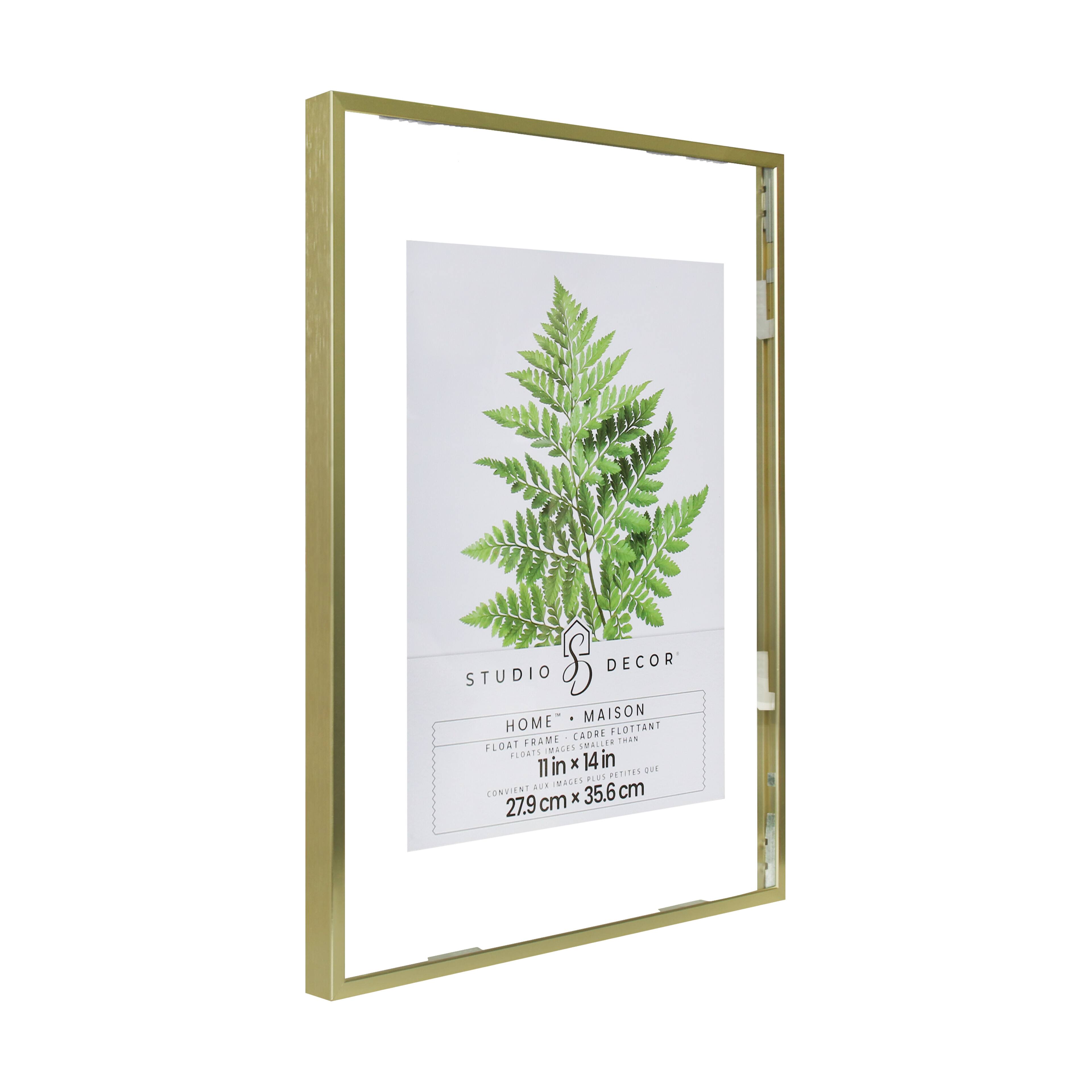 Home™ Gold Metal Float Frame by Studio Décor