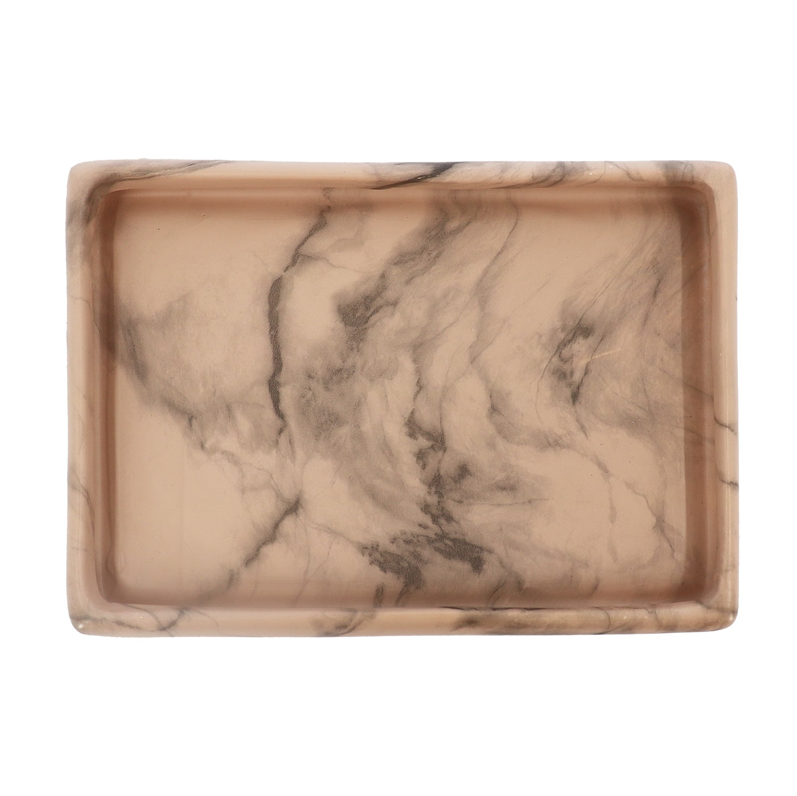 10" x 7" Ceramic Marbled Tray by Ashland®