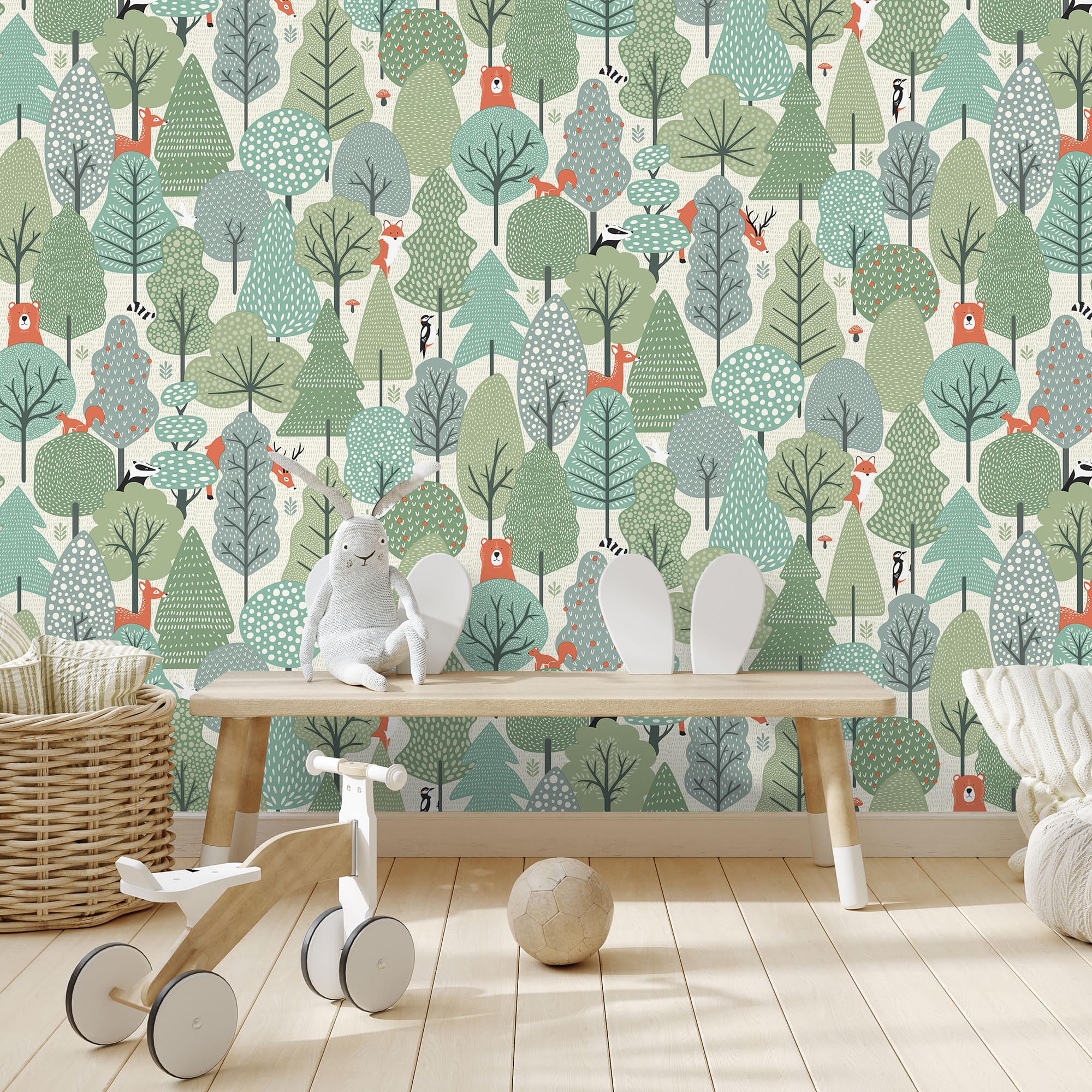 Designs Direct Enchanted Forest Wallpaper