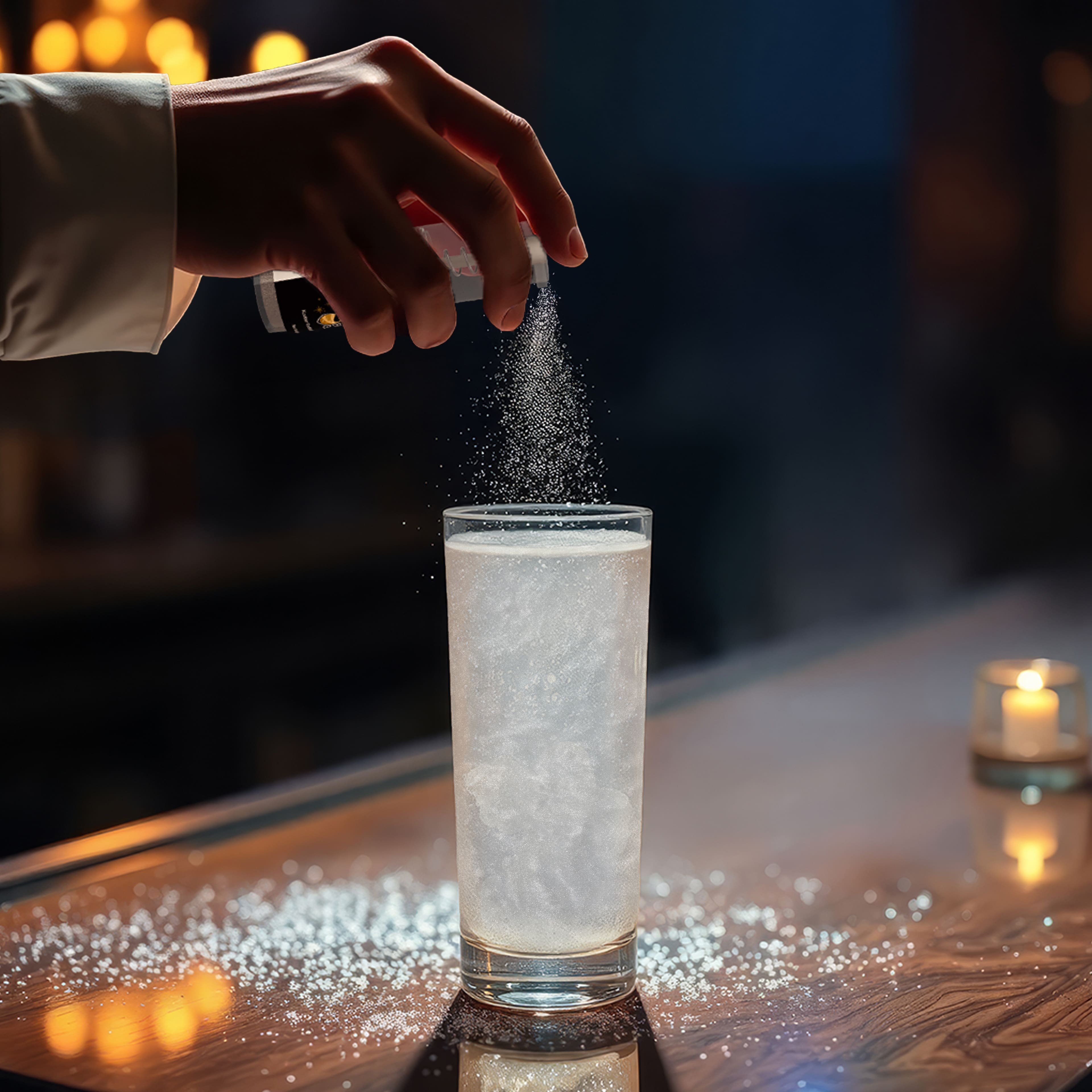 Vaporisateur de paillettes comestibles à infuser de Bakell