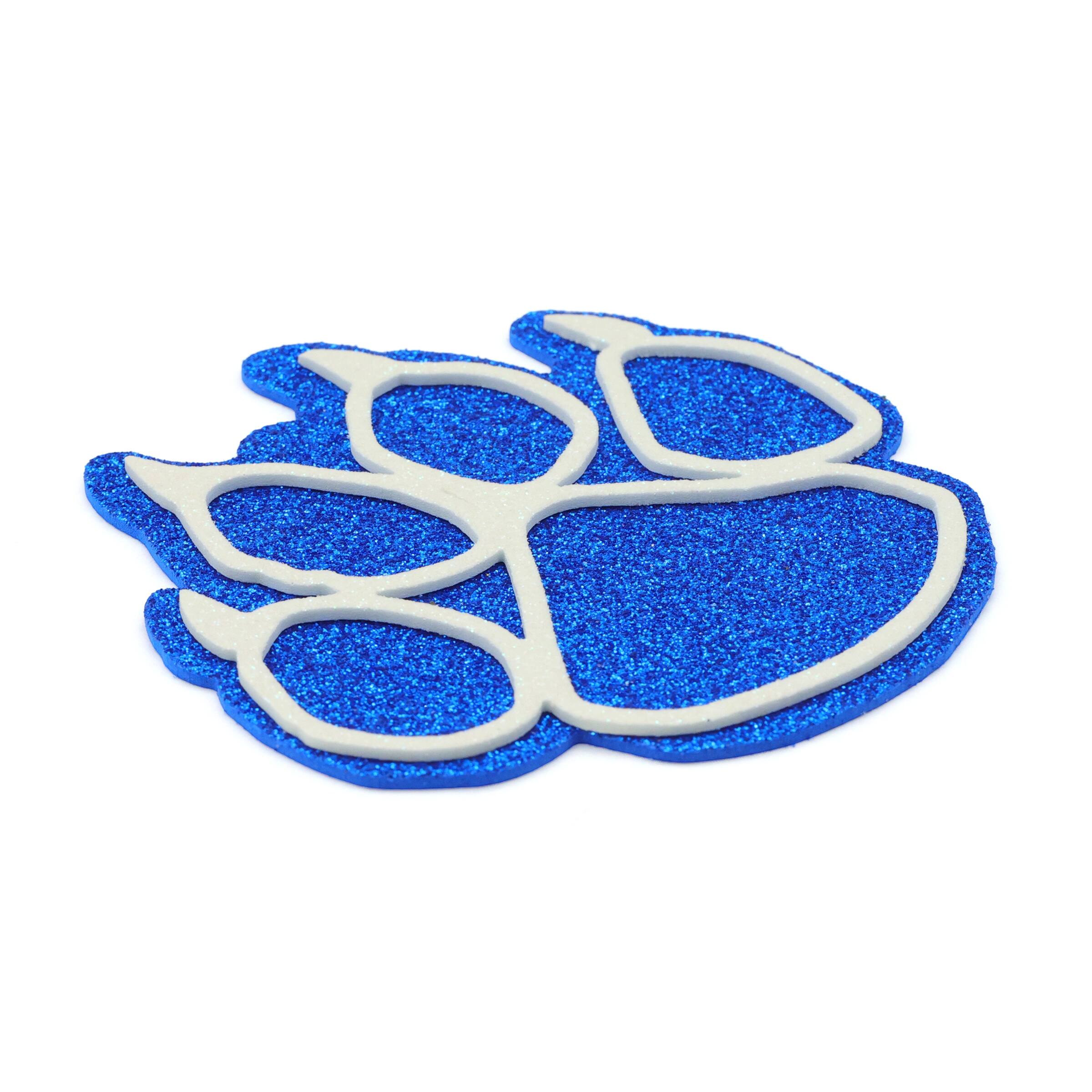 Glitter Paw Foam Sticker by Celebrate It