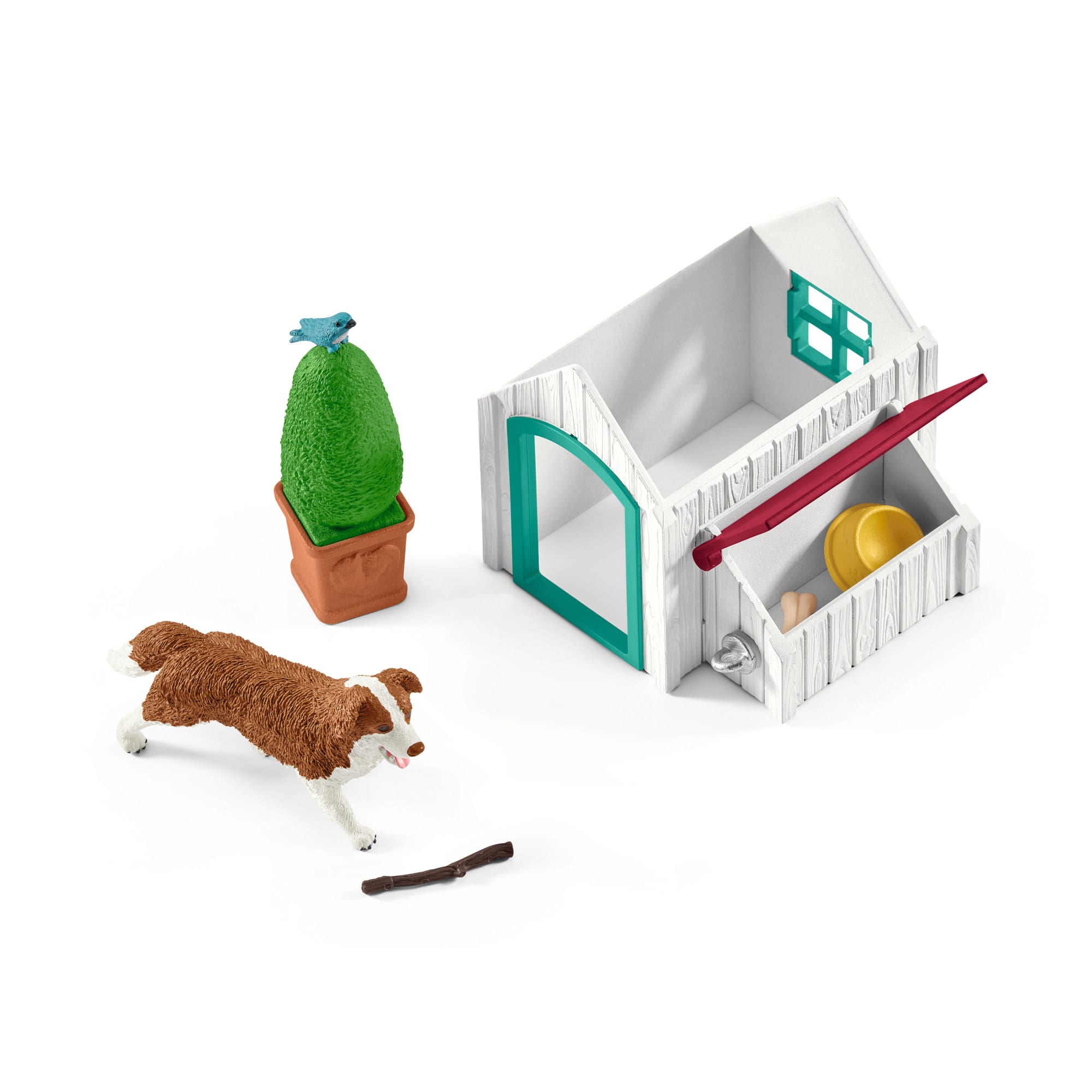 Schleich Horse Club Hannah's Guest Horses with Ruby the Dog Playset