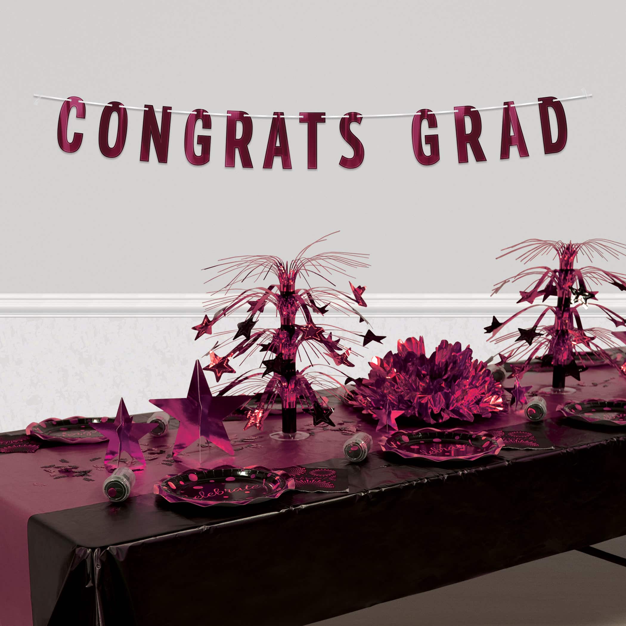 Beistle 5ft. Congrats Grad Streamer