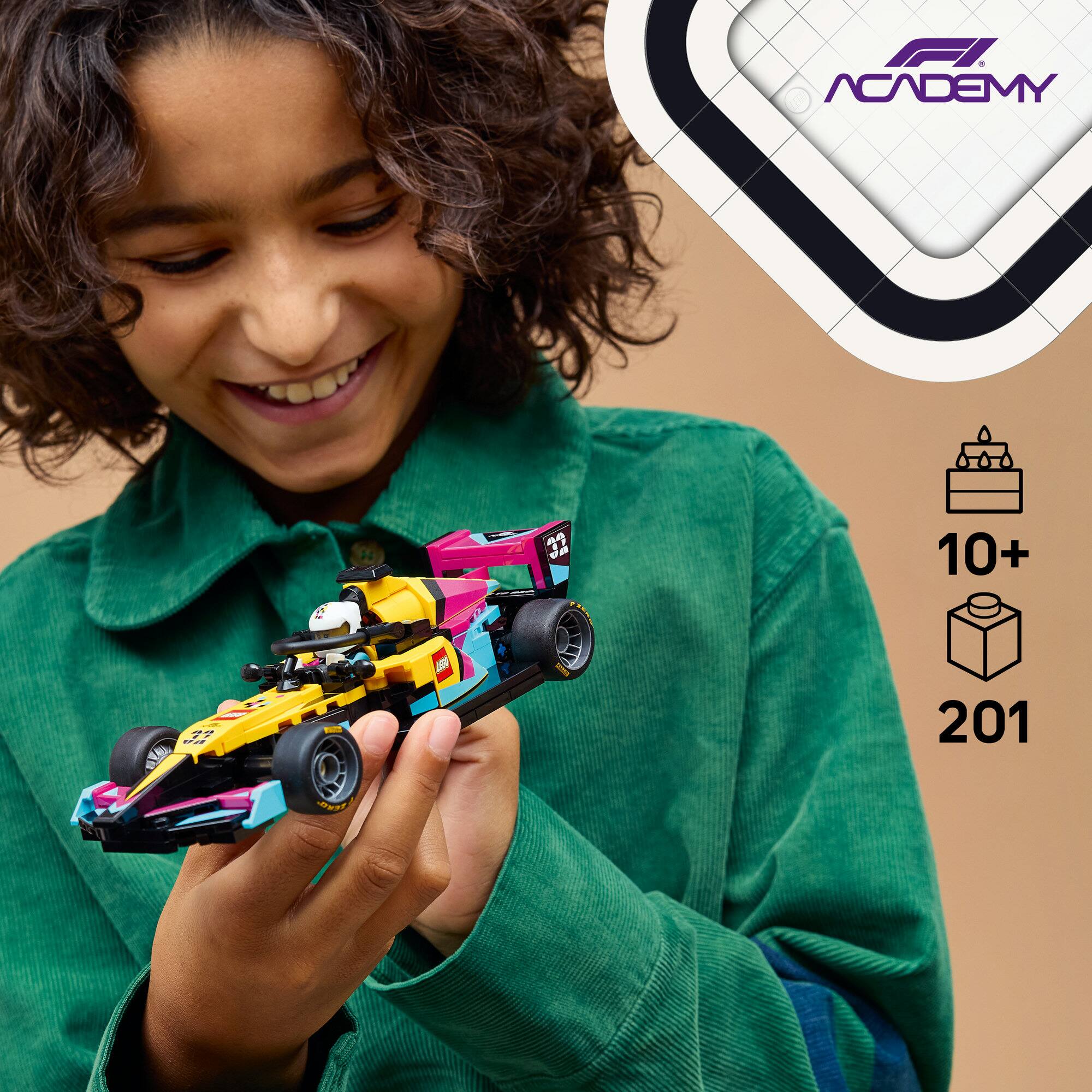 LEGO® F1 ACADEMY™ Speed Champions Race Car Building Kit 77258