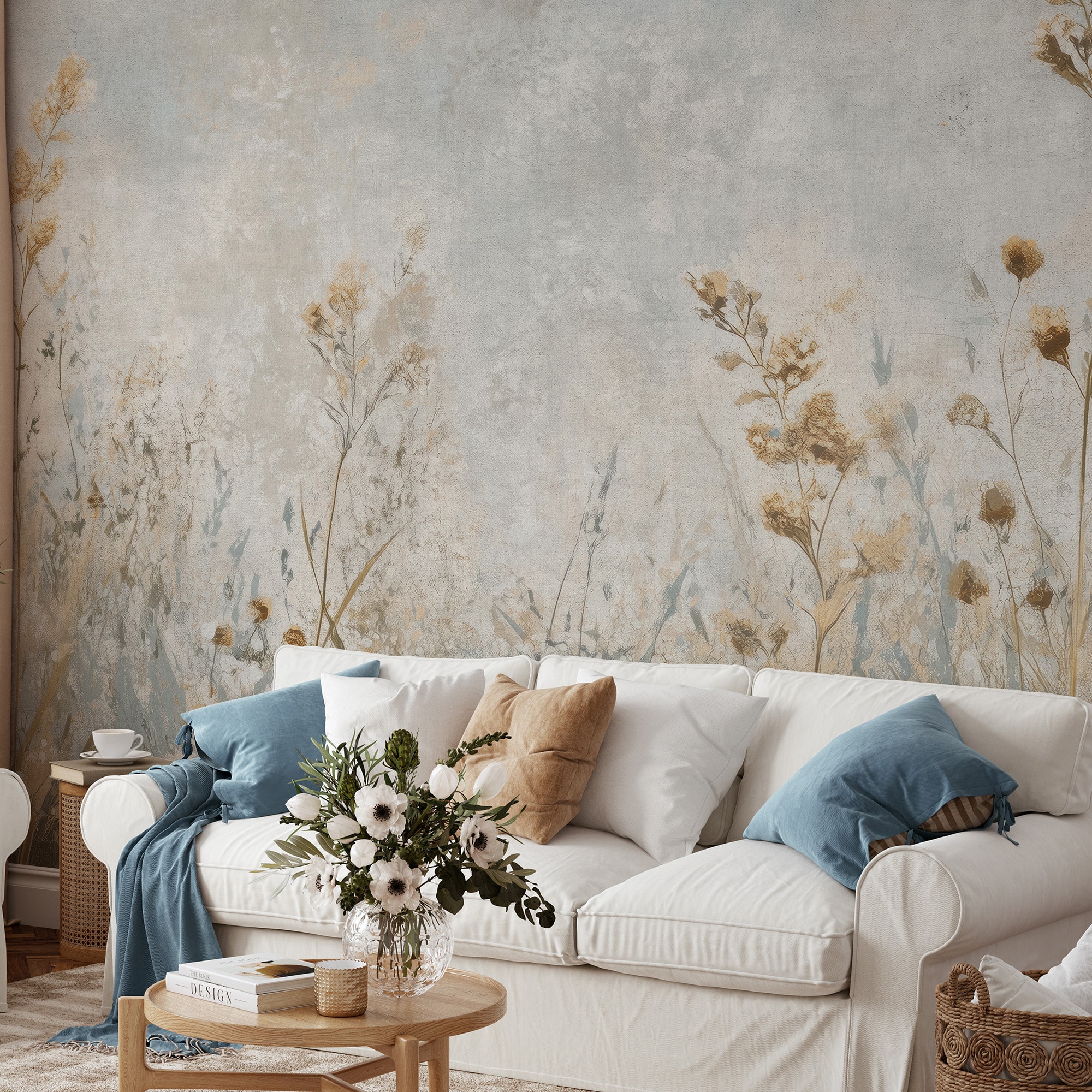 Designs Direct Solena Beige Wall Mural