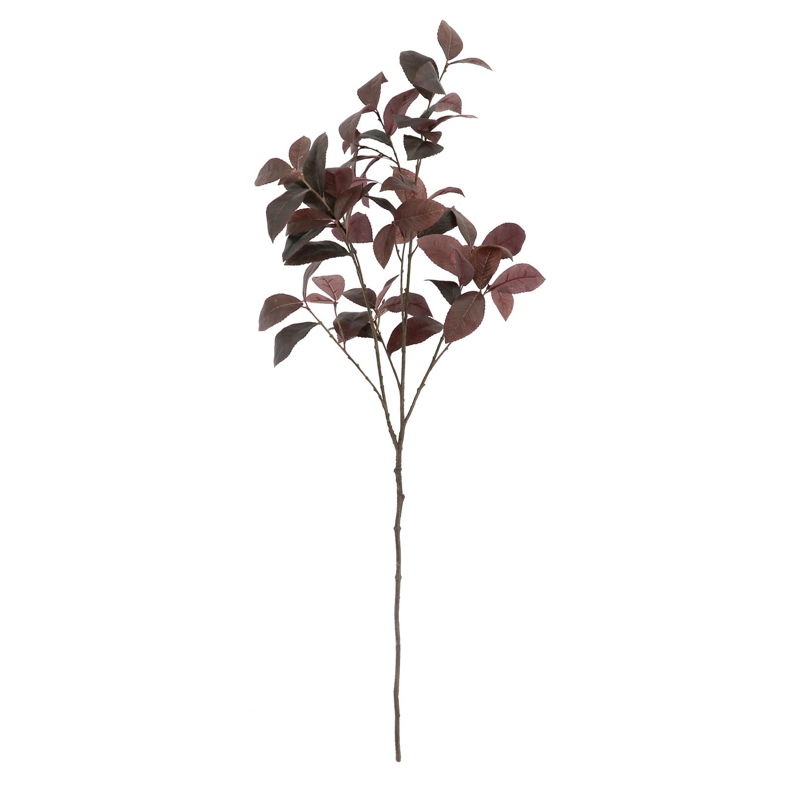 37" Burgundy Lemon Leaf Stem by Ashland®