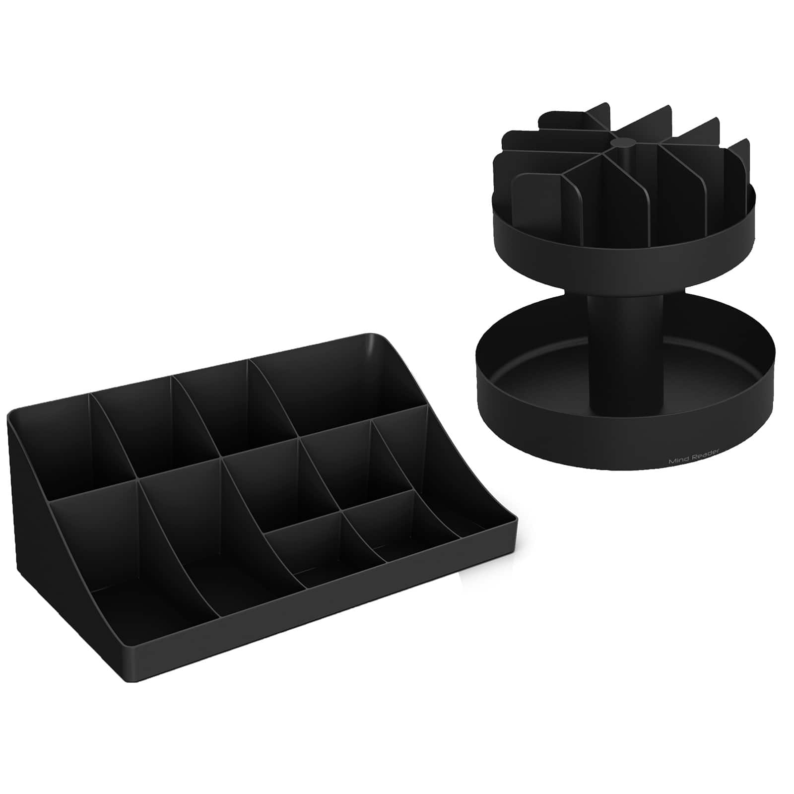 Mind Reader Black Coffee Condiment and Snack Organizer