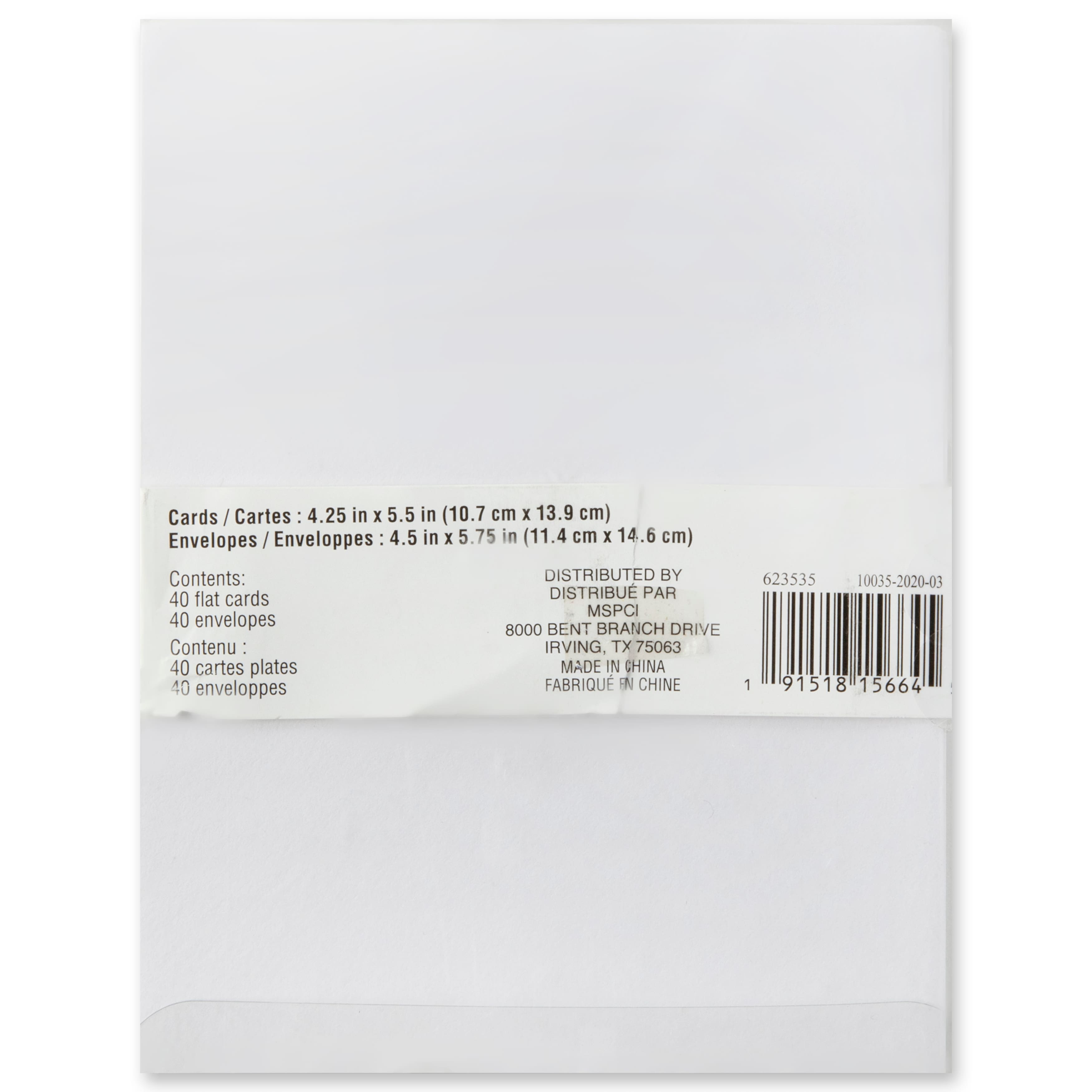 Greenery Flat Cards & Envelopes by Recollections™, 4.25" x 5.5"